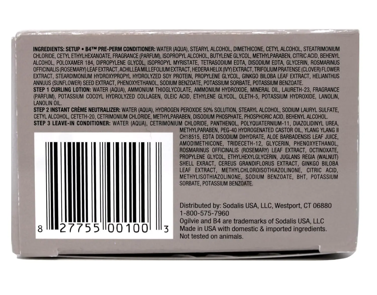 Ogilvie Salon Styles Home Perm for Normal Hair provides extra body and lasting salon-quality results.