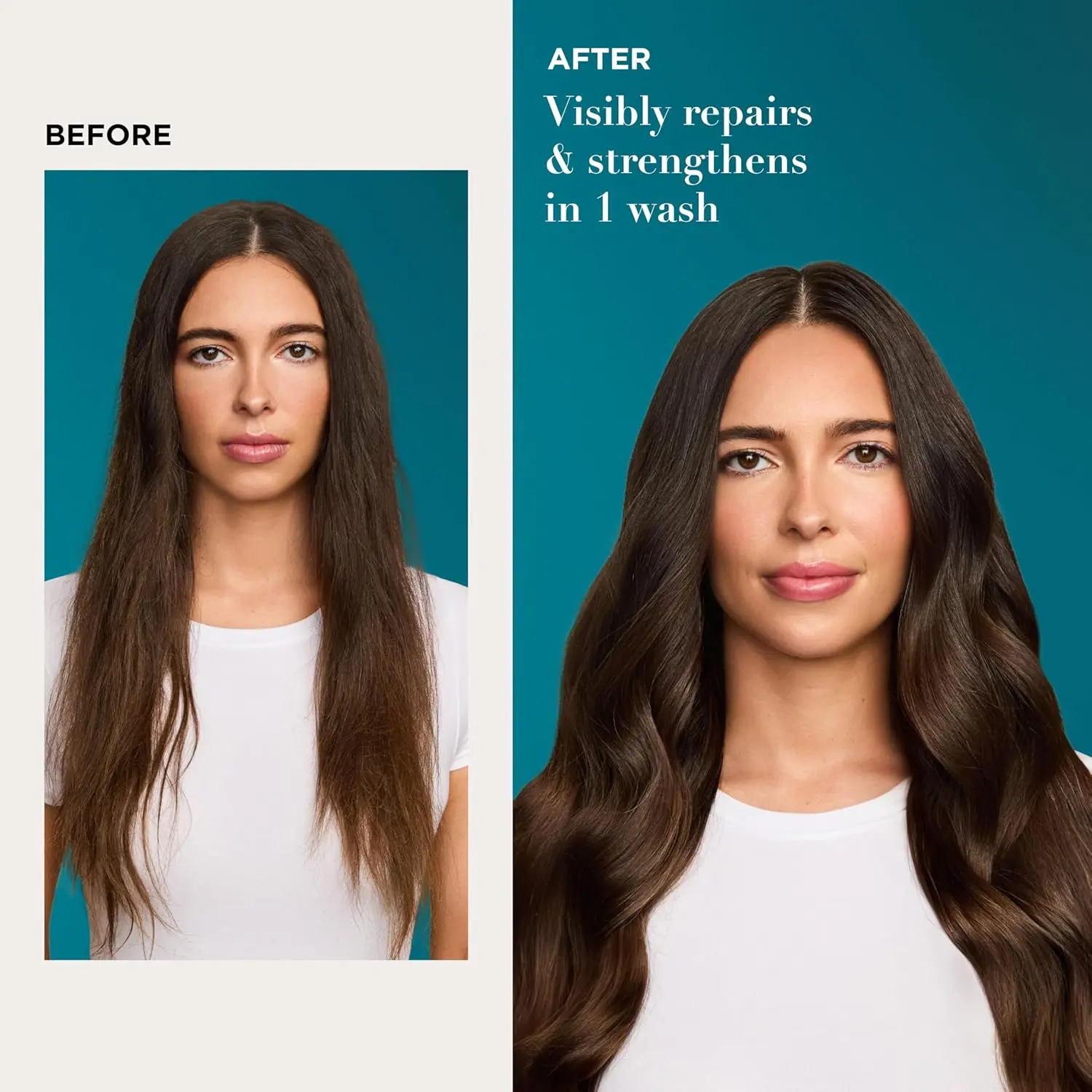 OGX Argan Oil of Morocco hair care set with travel size shampoo, conditioner, and hair oil treatment to revive damaged and dry hair.