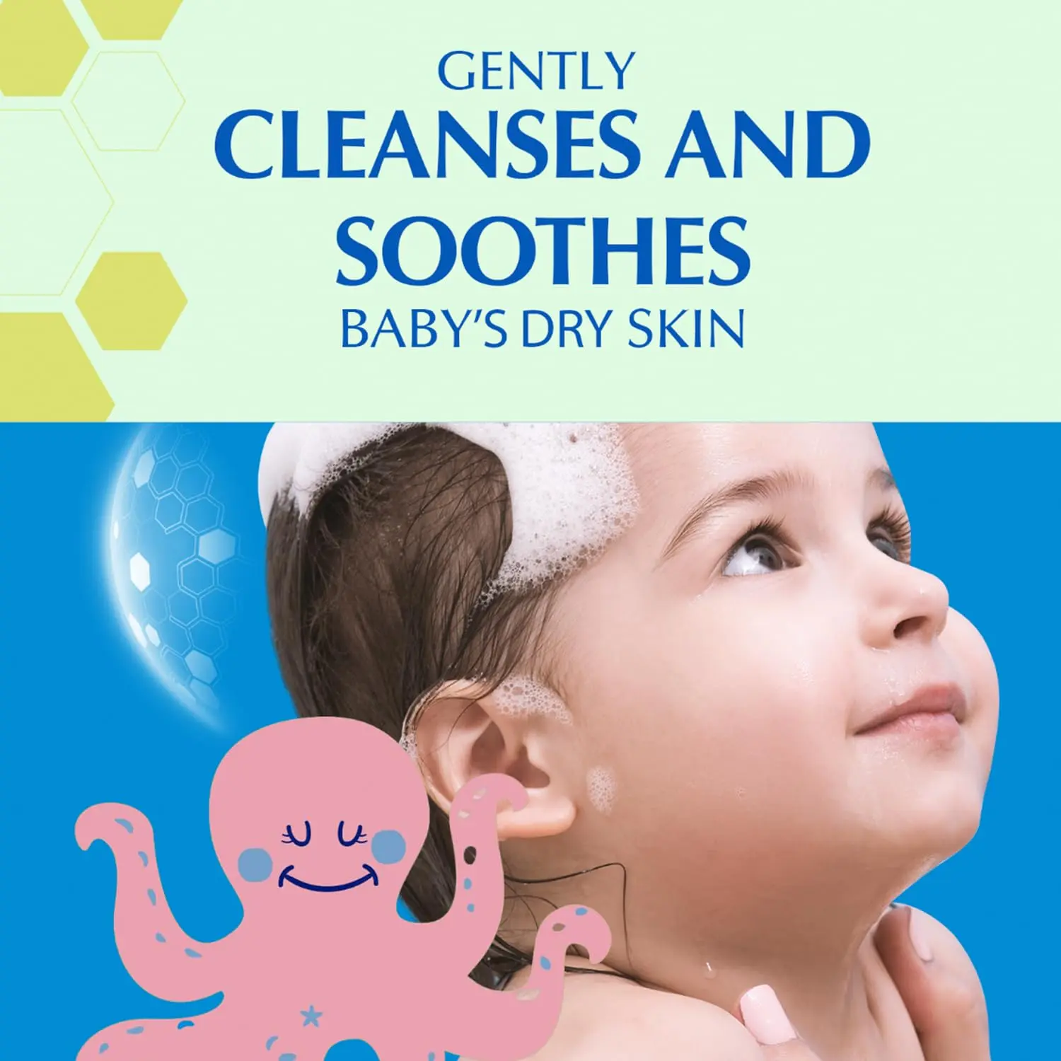 Bottle of Oilatum baby wash designed to gently cleanse and hydrate dry, eczema-prone skin.