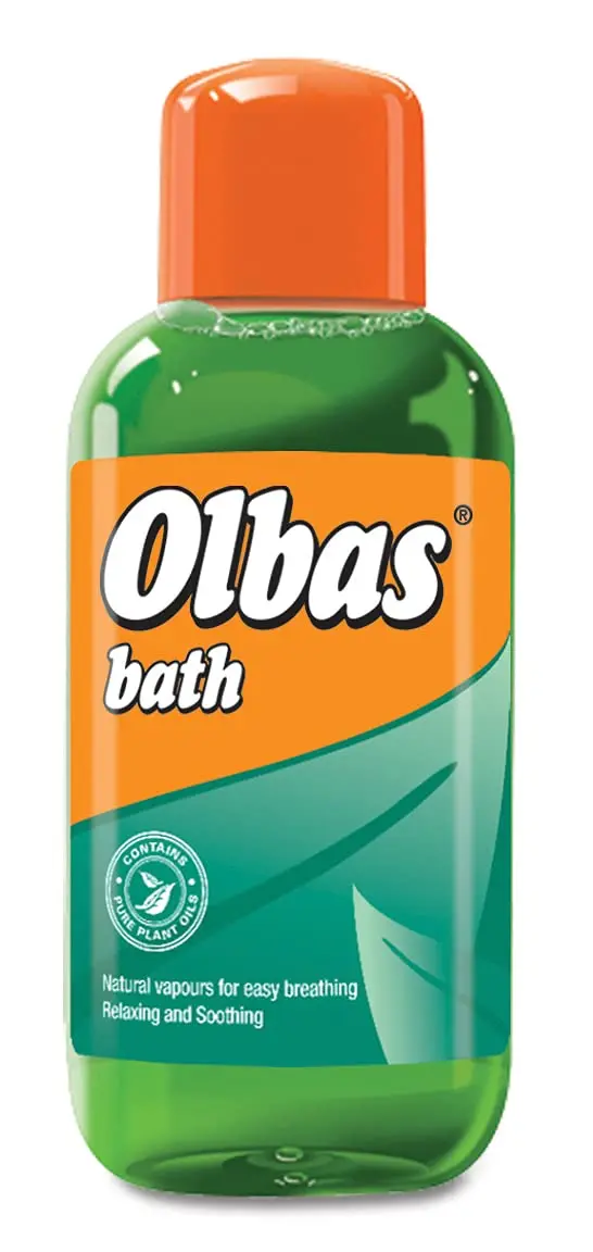 Six bottles of Olbas Bath 250ml to help relieve congestion and stuffiness with soothing vapours.