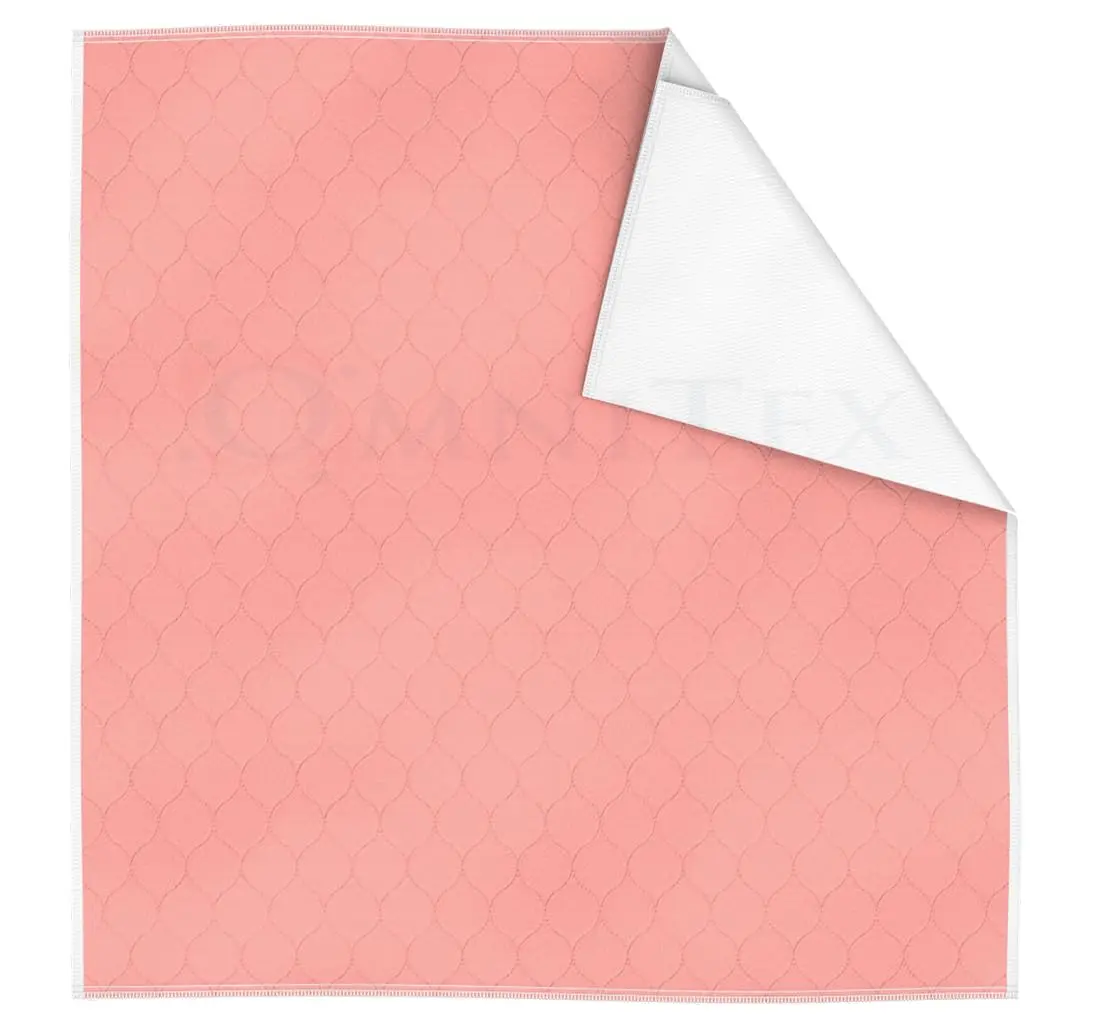 This Omnitex 90x90cm washable bed pad with tucks offers 3 litres of absorption for premium protection against incontinence, reducing the risk of bed sores.