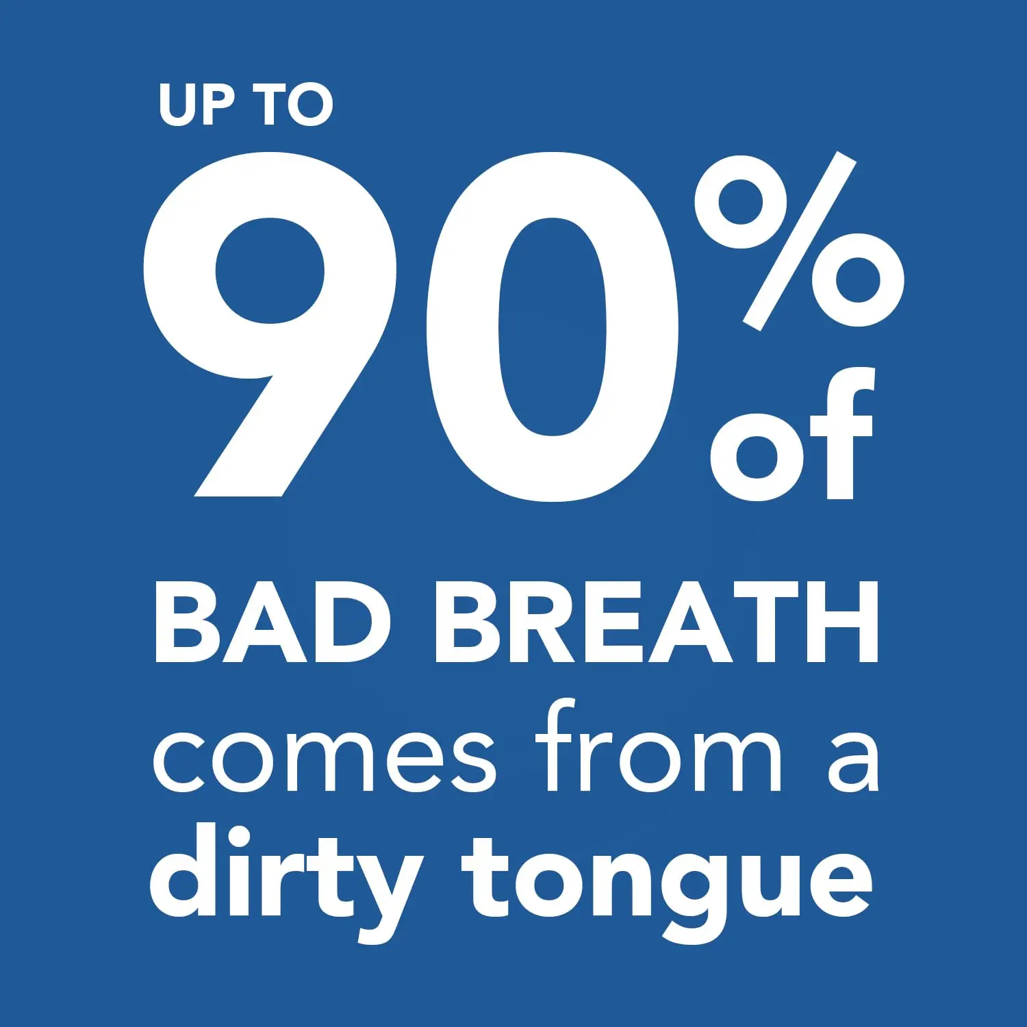 A single Orabrush Tongue Cleaner in an assorted color is shown, designed to remove bacteria and freshen breath.