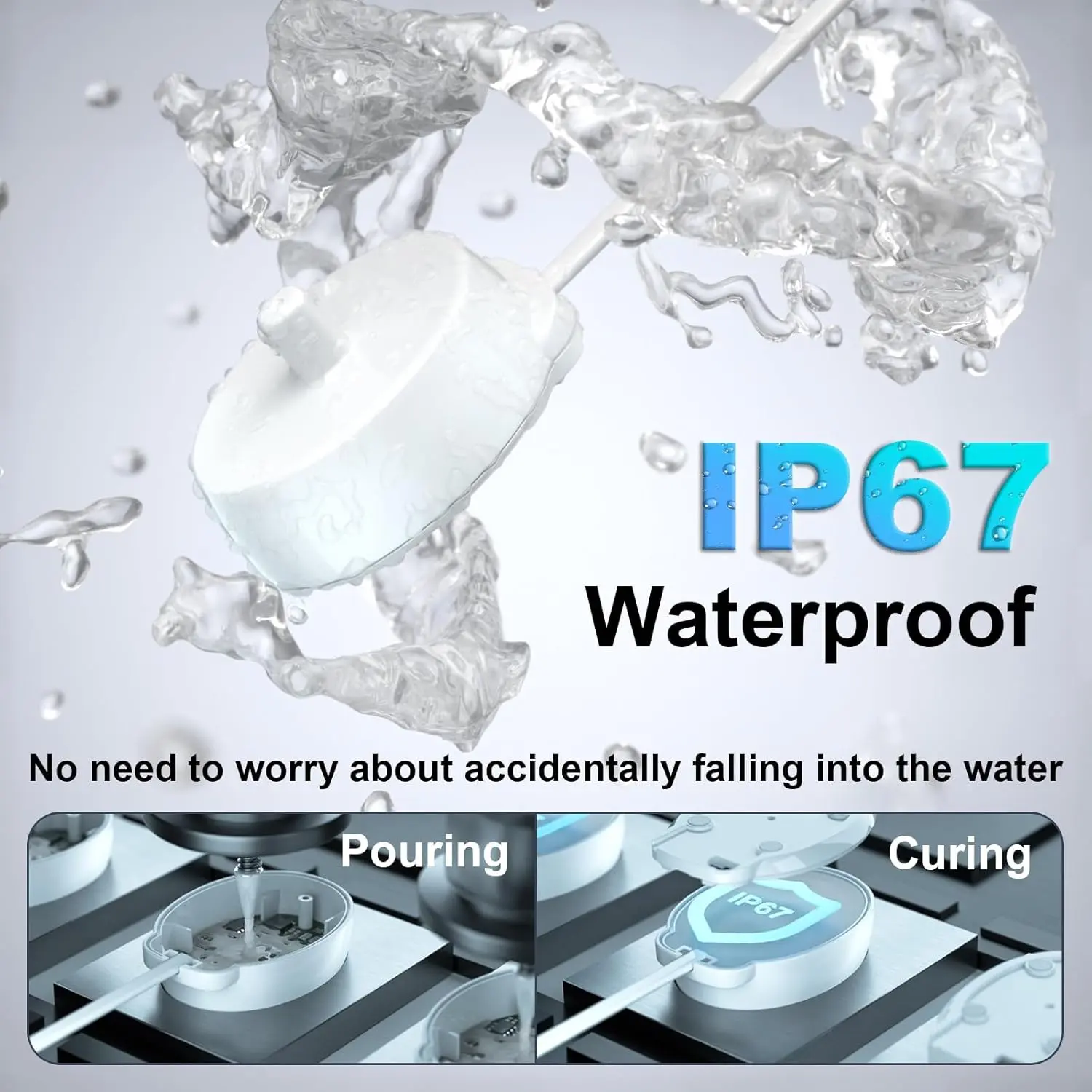 This is a replacement charger compatible with Oral-B Vitality Pro, iO series, and other Oral-B electric toothbrushes, providing inductive, waterproof charging for home or travel.