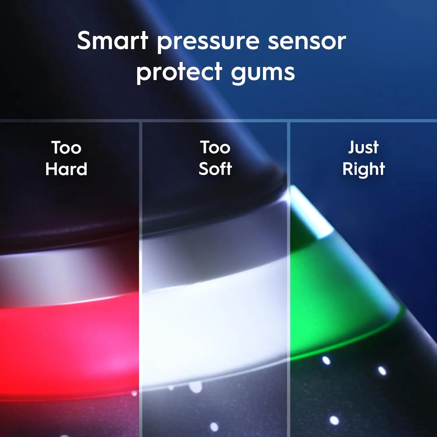 The Oral-B iO Series 10 Cosmic Black toothbrush features AI-powered 3D teeth tracking, smart pressure control, and a personalized interactive display for effective and convenient cleaning.