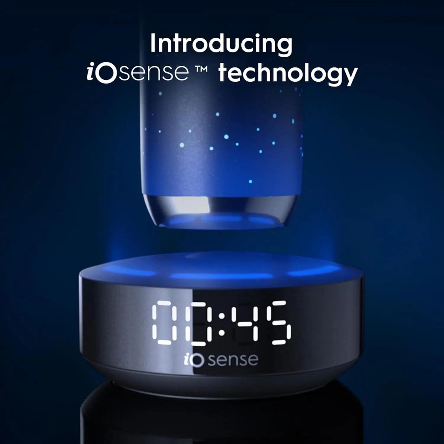 The Oral-B iO Series 10 Cosmic Black toothbrush features AI-powered 3D teeth tracking, smart pressure control, and a personalized interactive display for effective and convenient cleaning.