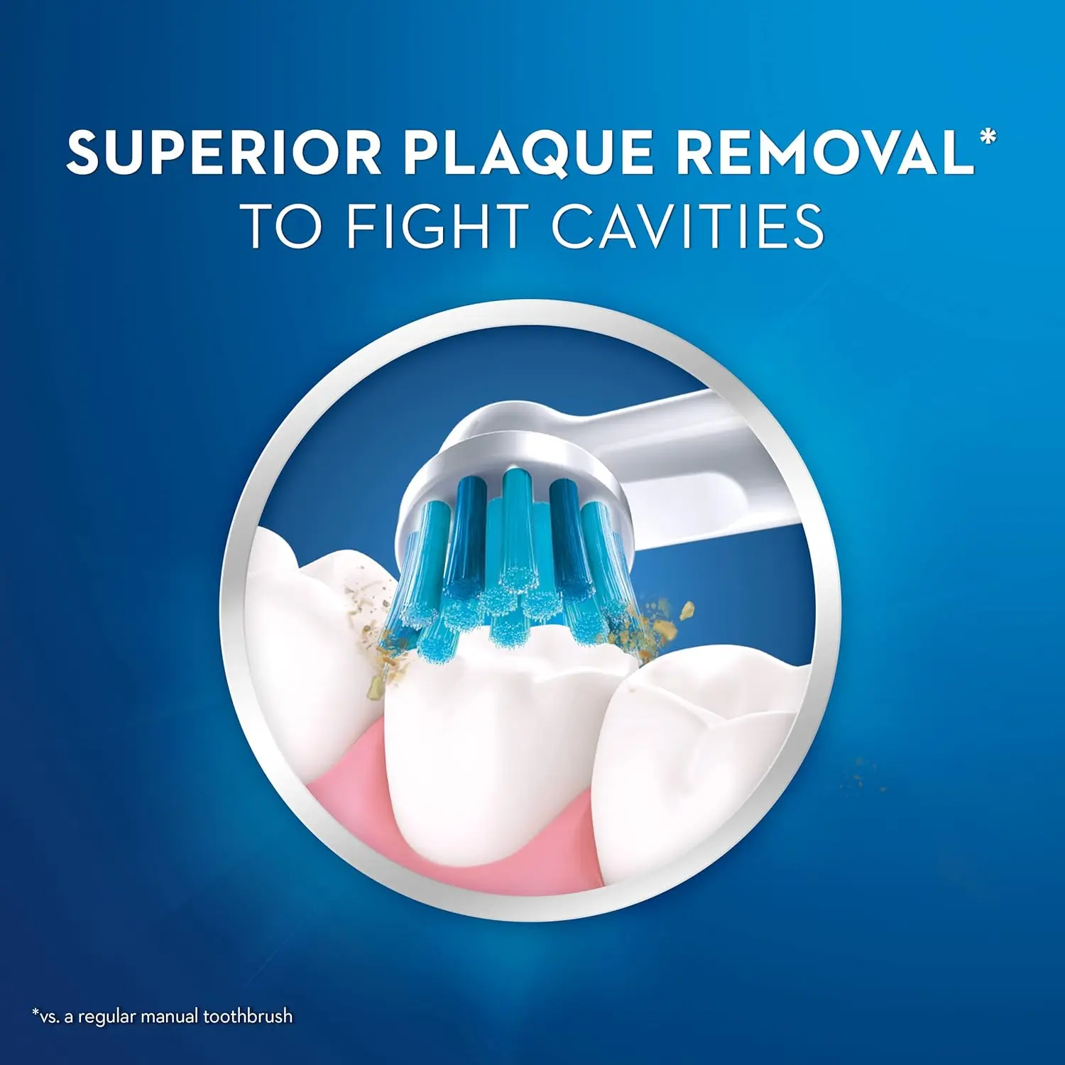 Oral-B Kids Electric Toothbrush featuring a Frozen design with a travel case, designed with soft bristles and a two-minute timer for gentle and effective cleaning of children's teeth.