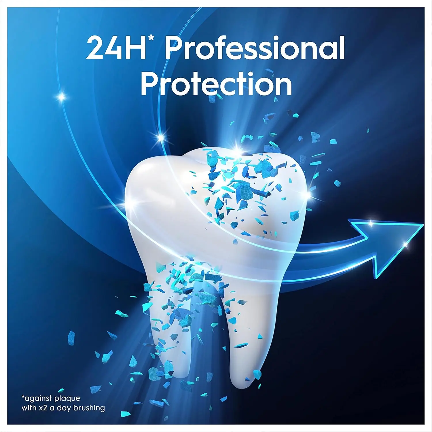 Oral-B Pro Expert Clean Mint Toothpaste provides 24-hour plaque protection and strengthens enamel with its unique Stannous Complex Technology, leaving your mouth feeling clean and breath fresh.