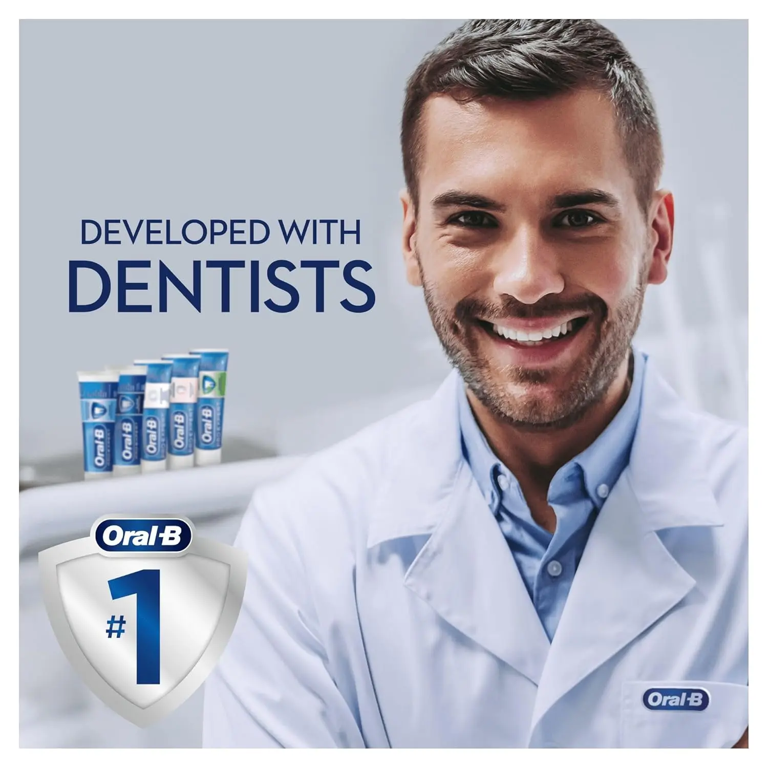 Oral-B Pro Expert Clean Mint Toothpaste provides 24-hour plaque protection and strengthens enamel with its unique Stannous Complex Technology, leaving your mouth feeling clean and breath fresh.