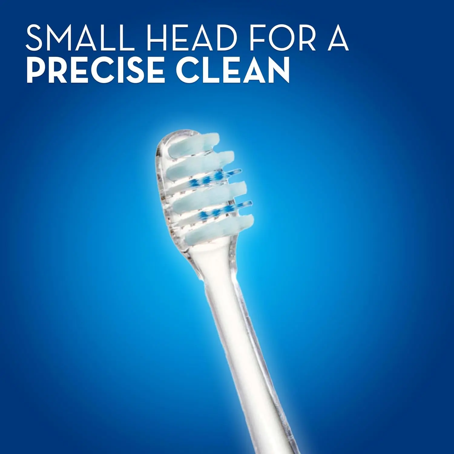 A pack of two Oral-B Ultrathin Precision Clean toothbrushes with extra soft, concentrated bristles for a gentle, deep, and precise clean.