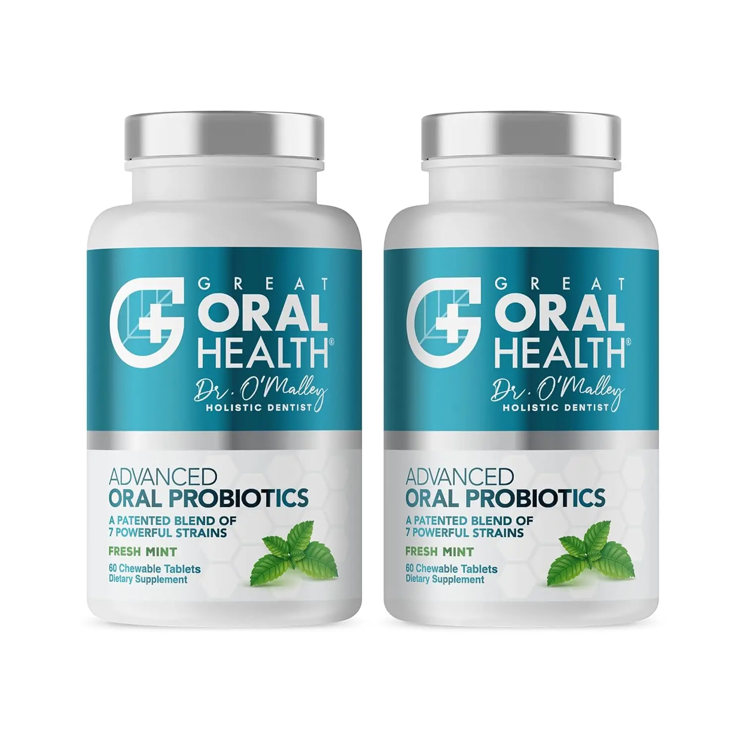 Great Oral Health probiotics with BLIS K12 and M18 are dentist-formulated to help fight bad breath and support healthy teeth and gums, now dairy-free and vegan friendly.