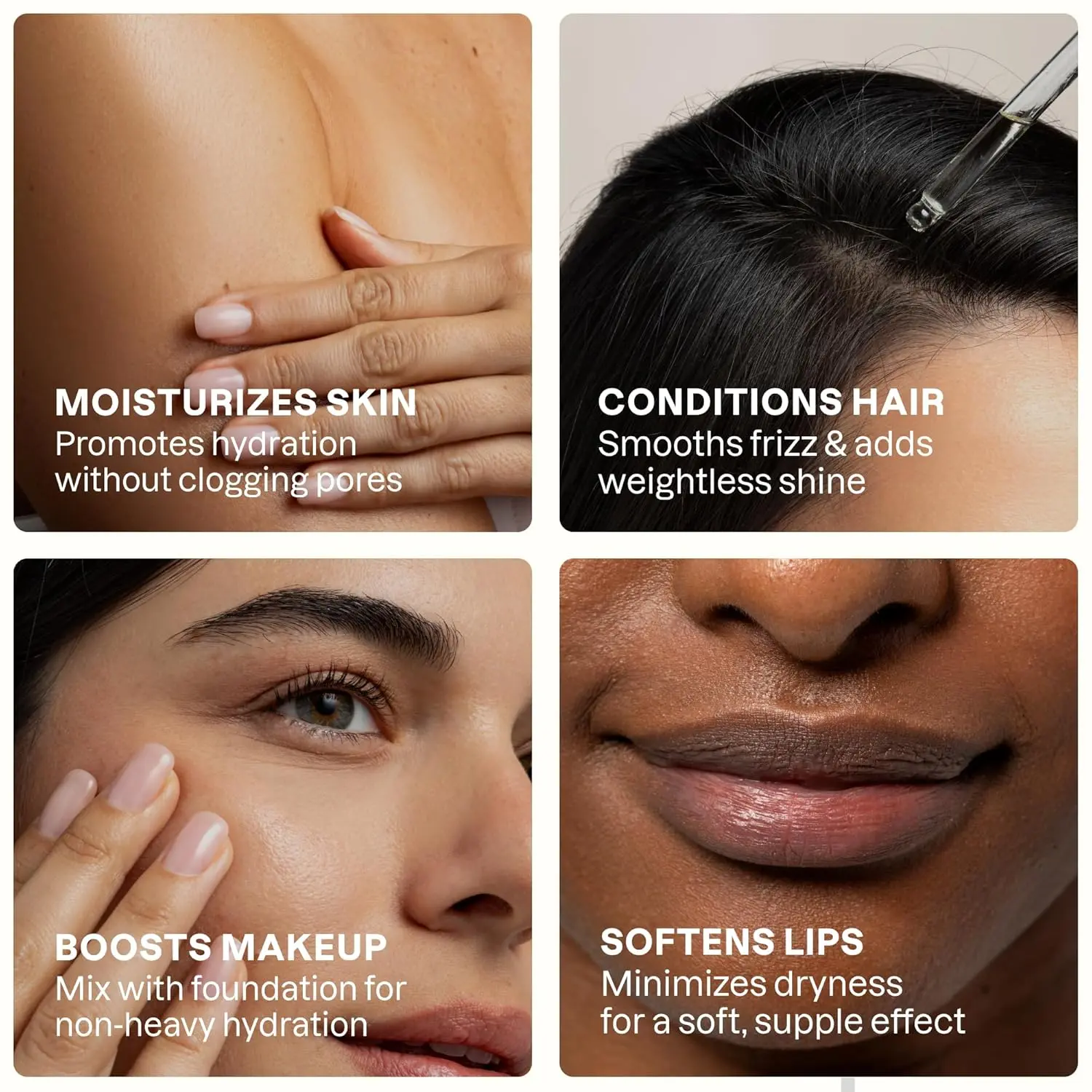 Cliganic USDA certified organic argan oil is a pure, cold-pressed carrier oil perfect for moisturizing hair, face, and skin.