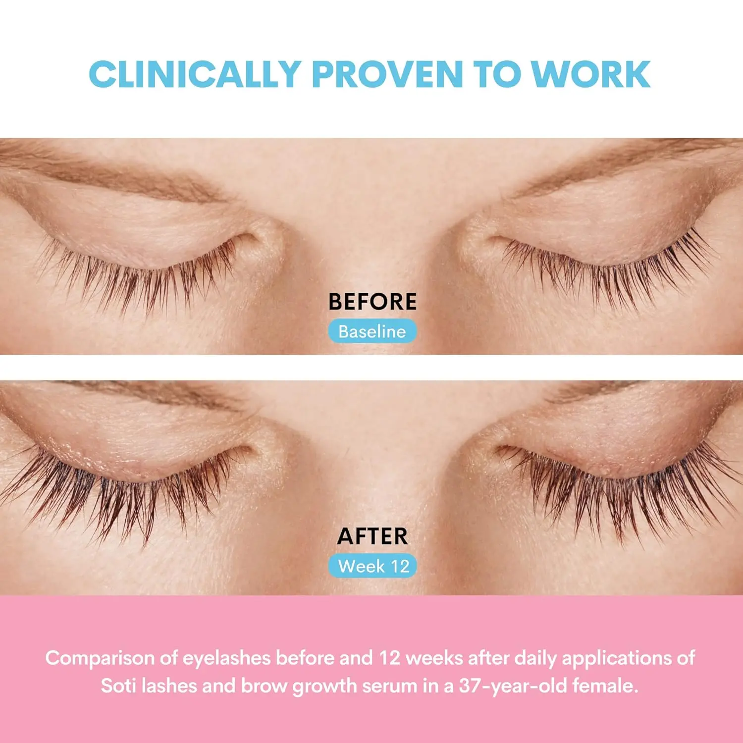 Soti organic castor oil is USDA certified 100% pure and cold-pressed, perfect for moisturizing skin and stimulating hair, eyelash, and eyebrow growth.