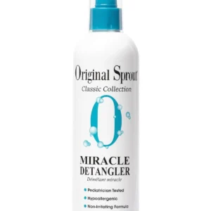 Original Sprout Miracle Detangler spray smooths and untangles hair, leaving it soft and revitalized with moisturizing botanicals like calendula and rosemary.