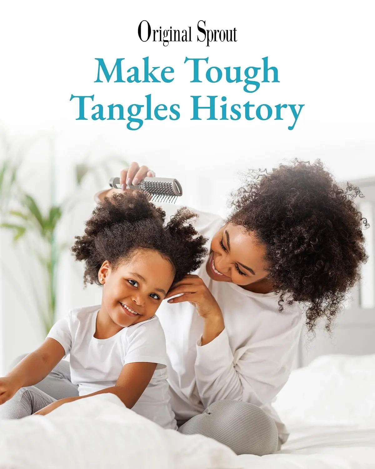 Original Sprout Miracle Detangler spray smooths and untangles hair, leaving it soft and revitalized with moisturizing botanicals like calendula and rosemary.