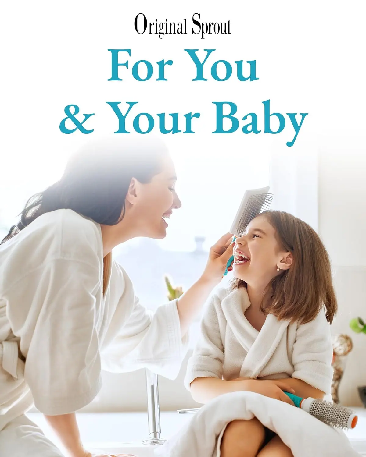 Original Sprout Miracle Detangler spray smooths and untangles hair, leaving it soft and revitalized with moisturizing botanicals like calendula and rosemary.