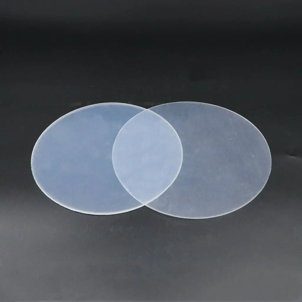 Round 1.0mm hard orthodontic splint sheet thermoforming material with no impurities, scratches, bubbles, or odor after heating, designed as a retainer and molar teeth protection sleeve, and 120mm in diameter.