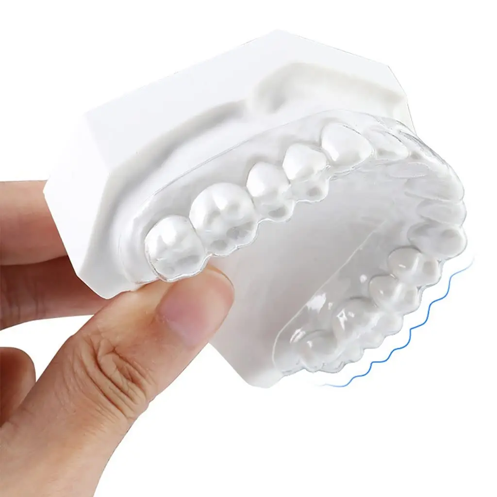 Round 1.0mm hard orthodontic splint sheet thermoforming material with no impurities, scratches, bubbles, or odor after heating, designed as a retainer and molar teeth protection sleeve, and 120mm in diameter.