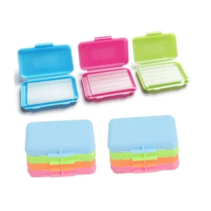 Ten boxes of flavored dental wax provide temporary relief from irritation caused by braces, wires, and springs, protecting gums.