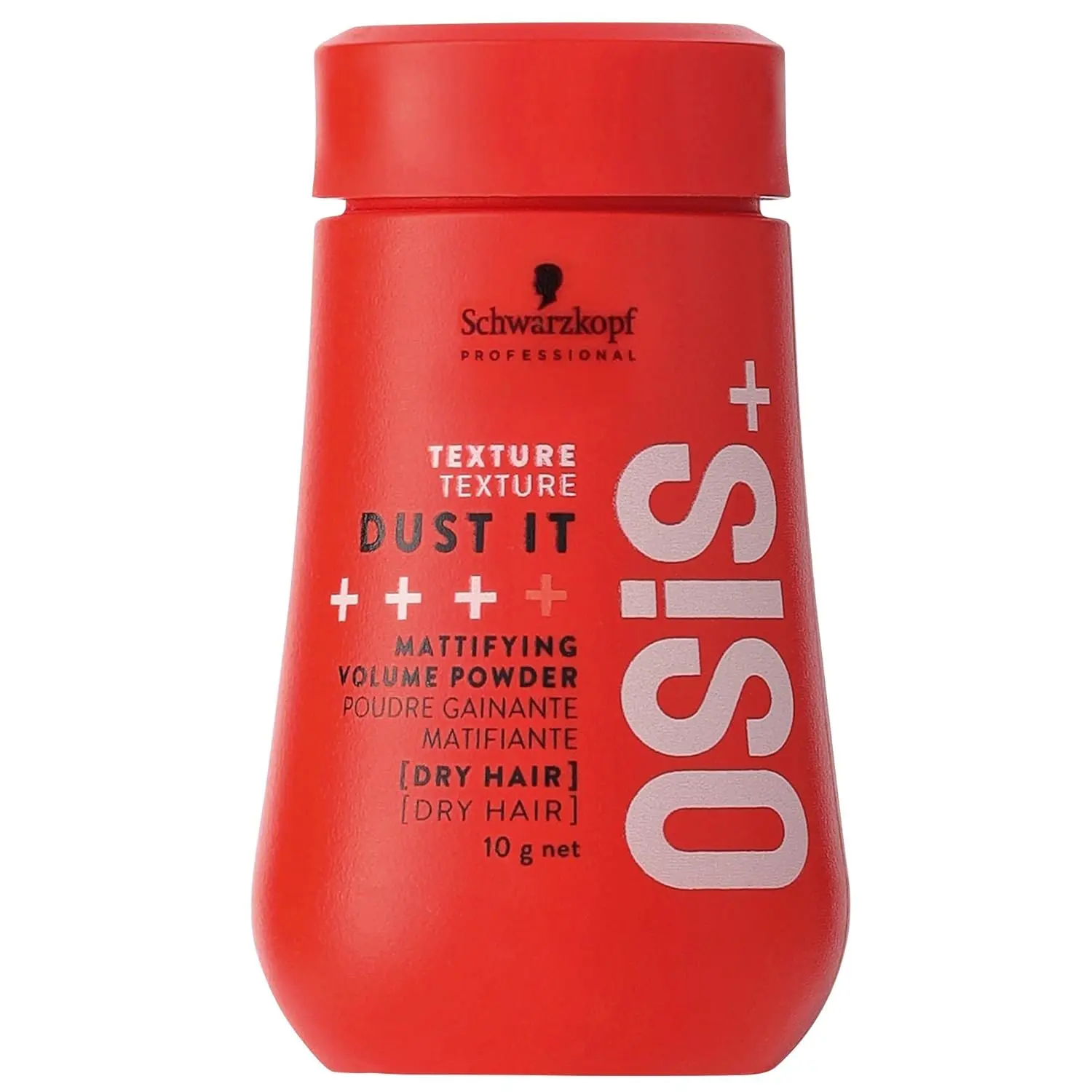 Schwarzkopf Osis Dust It Mattifying Powder provides long-lasting hold, strong texture, matte effect and strong control for hair separation.