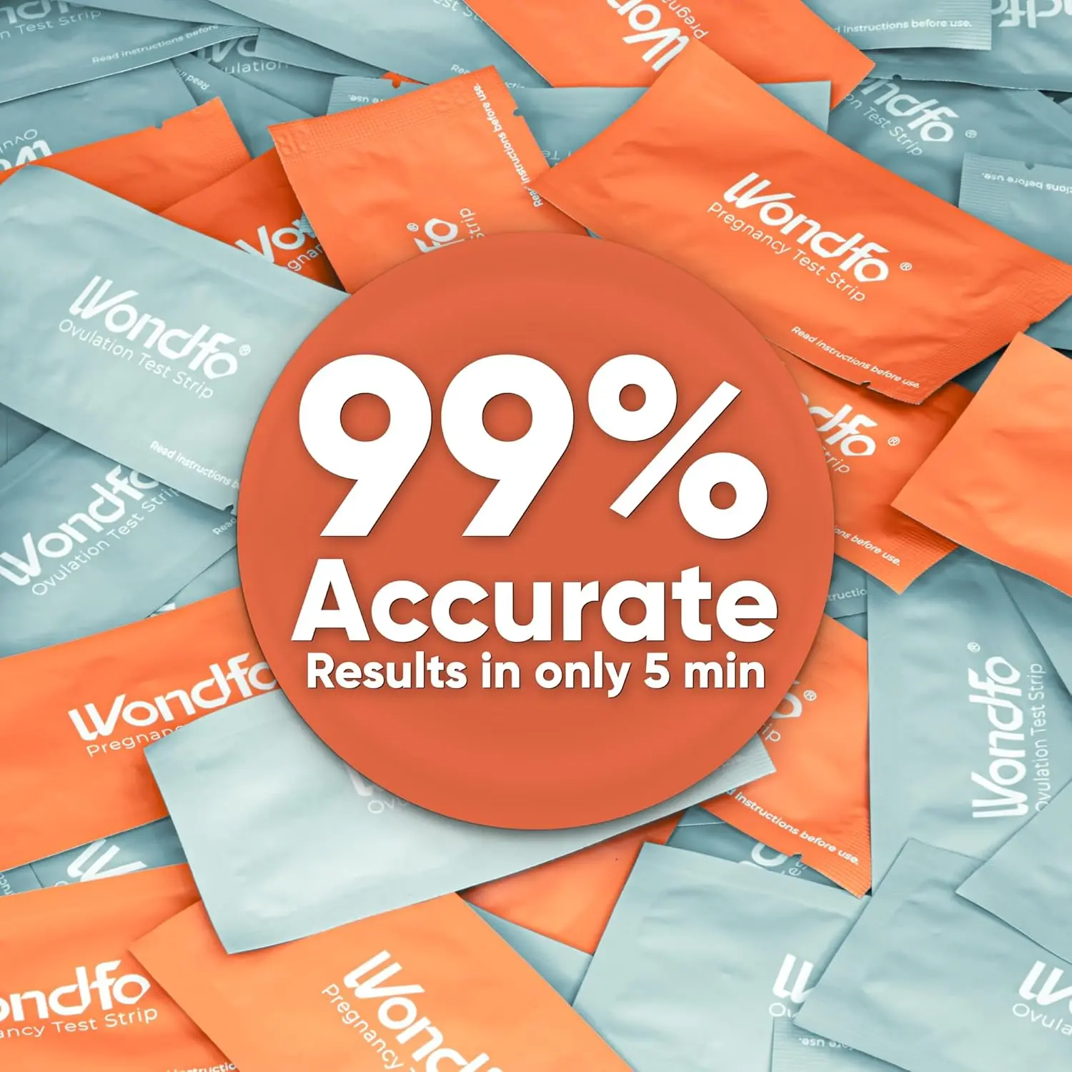 This value pack includes 40 ovulation tests to pinpoint your most fertile days and 10 early detection pregnancy tests, both FDA-approved for accurate results.