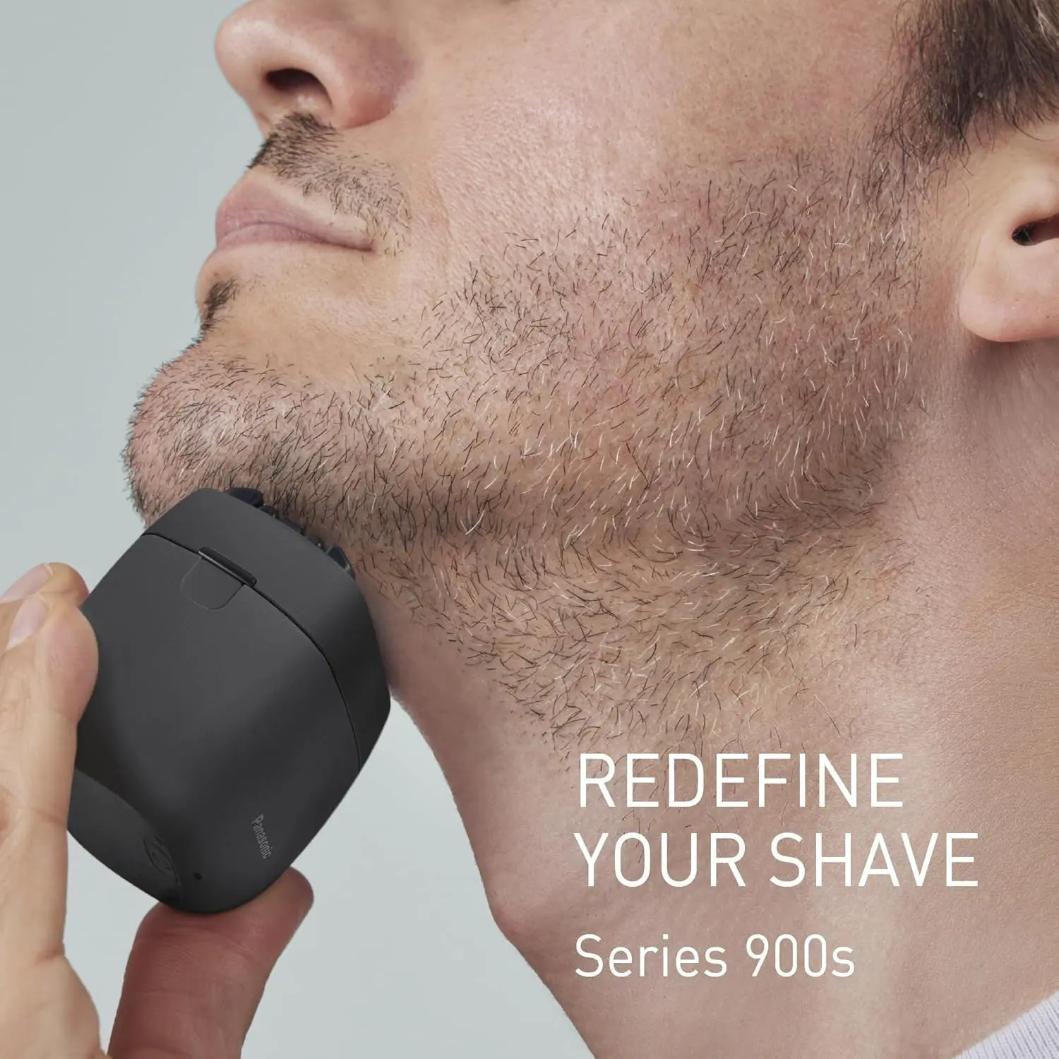 The Panasonic 5-blade electric shaver for men provides a close and comfortable wet or dry shave with its responsive beard sensor and Japanese stainless-steel blades, and includes a USB-C charging cable and carry case.