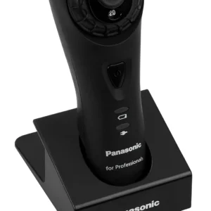 This is a genuine Panasonic charging stand for the ER-GP80 trimmer, featuring three storage ports for comb attachments, offering better organization.