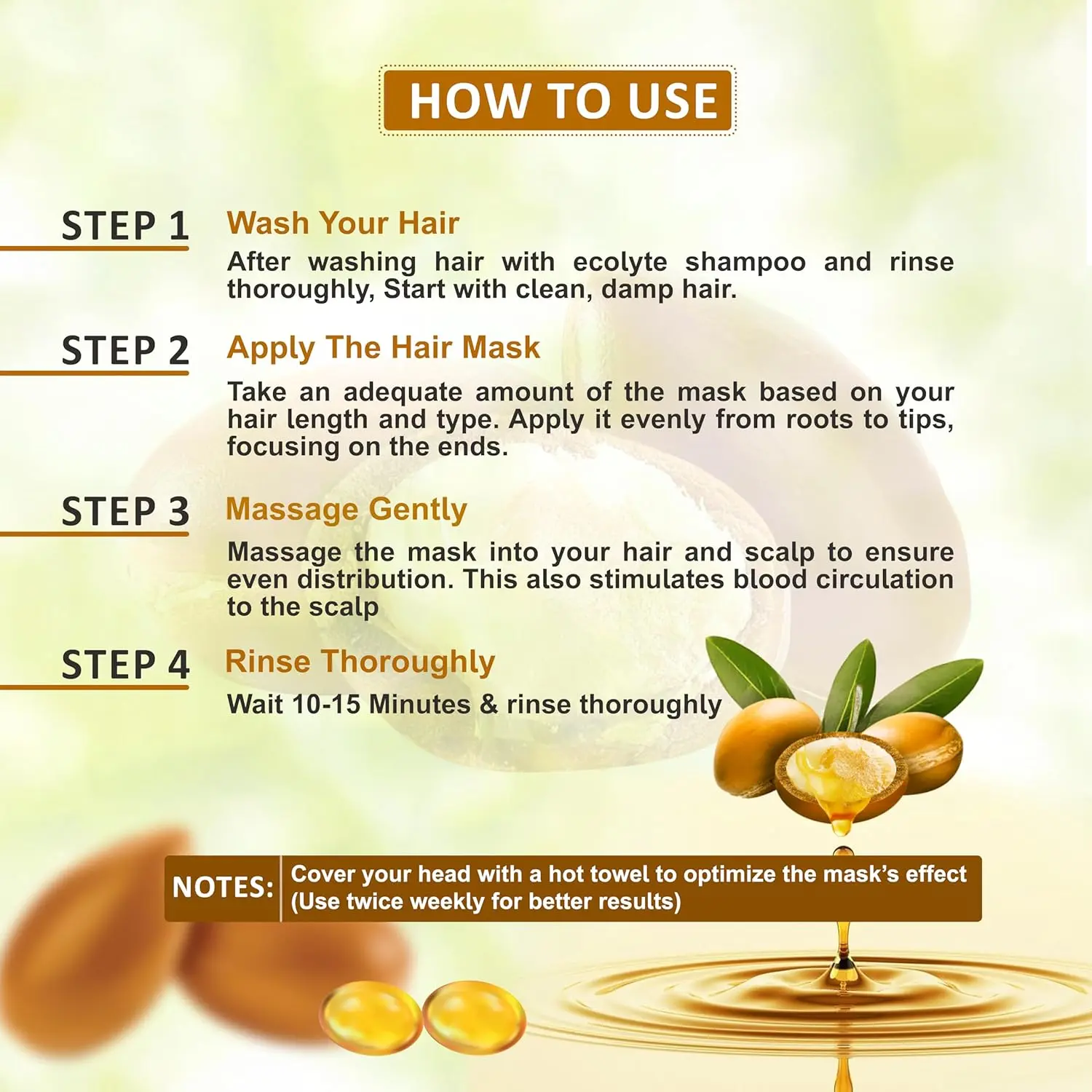 La Parisienne hair mask in a 500-gram tub, a deep conditioning and moisturizing treatment that repairs damaged, dry, and brittle hair, leaving it soft, smooth, and frizz-free.