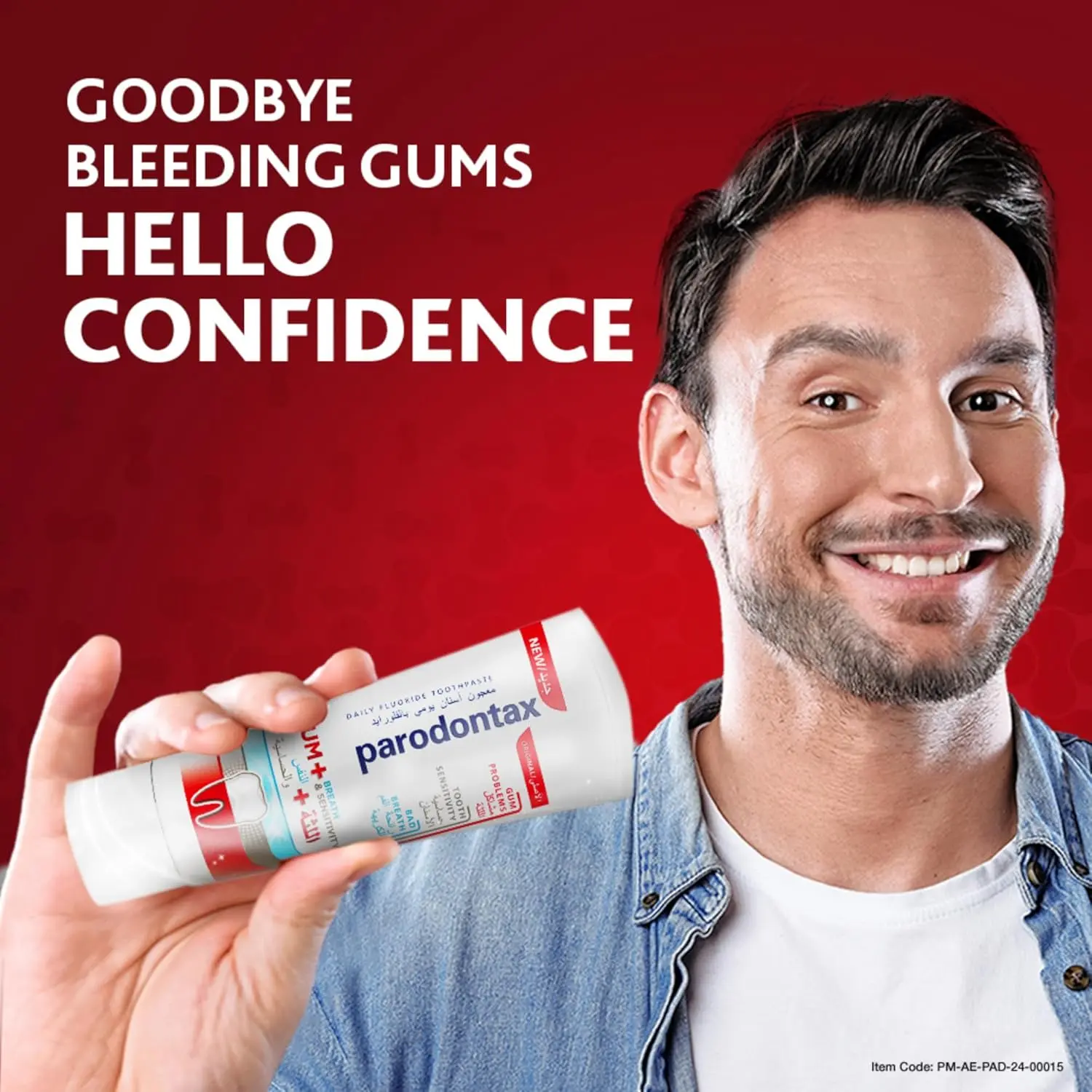 Parodontax toothpaste for gum problems, bad breath and sensitivity, featuring a peppermint and citrus flavor, provides a deeper clean every day.