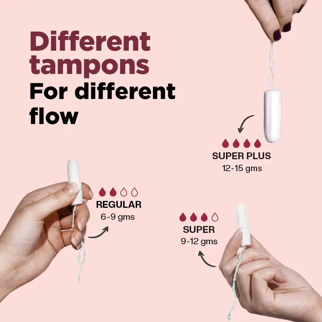 Pee Safe 100% organic cotton tampons provide super absorbency and comfortable, natural protection during menstruation, offering a biodegradable disposal option.