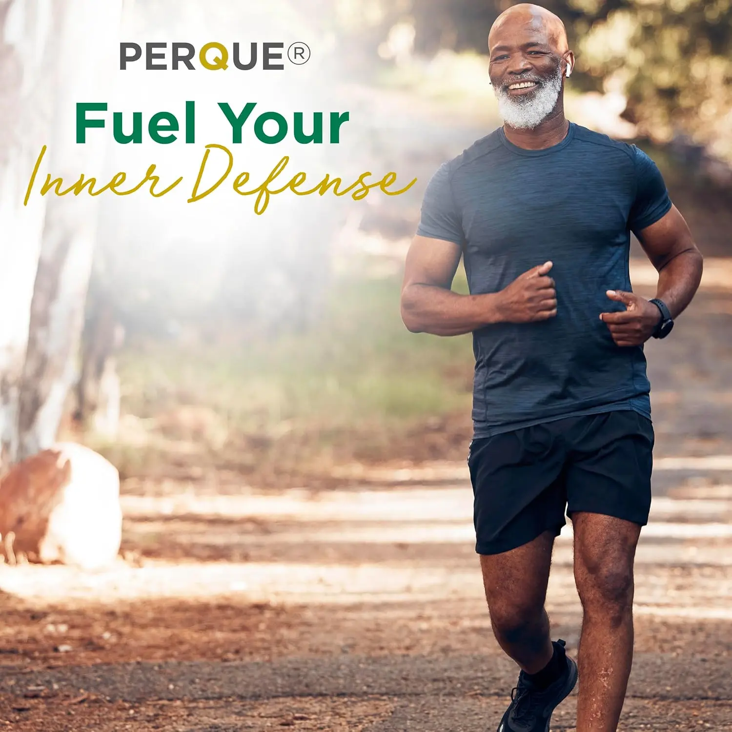 Bottle of PERQUE Repair Guard antioxidant formula tablets, 180 count.