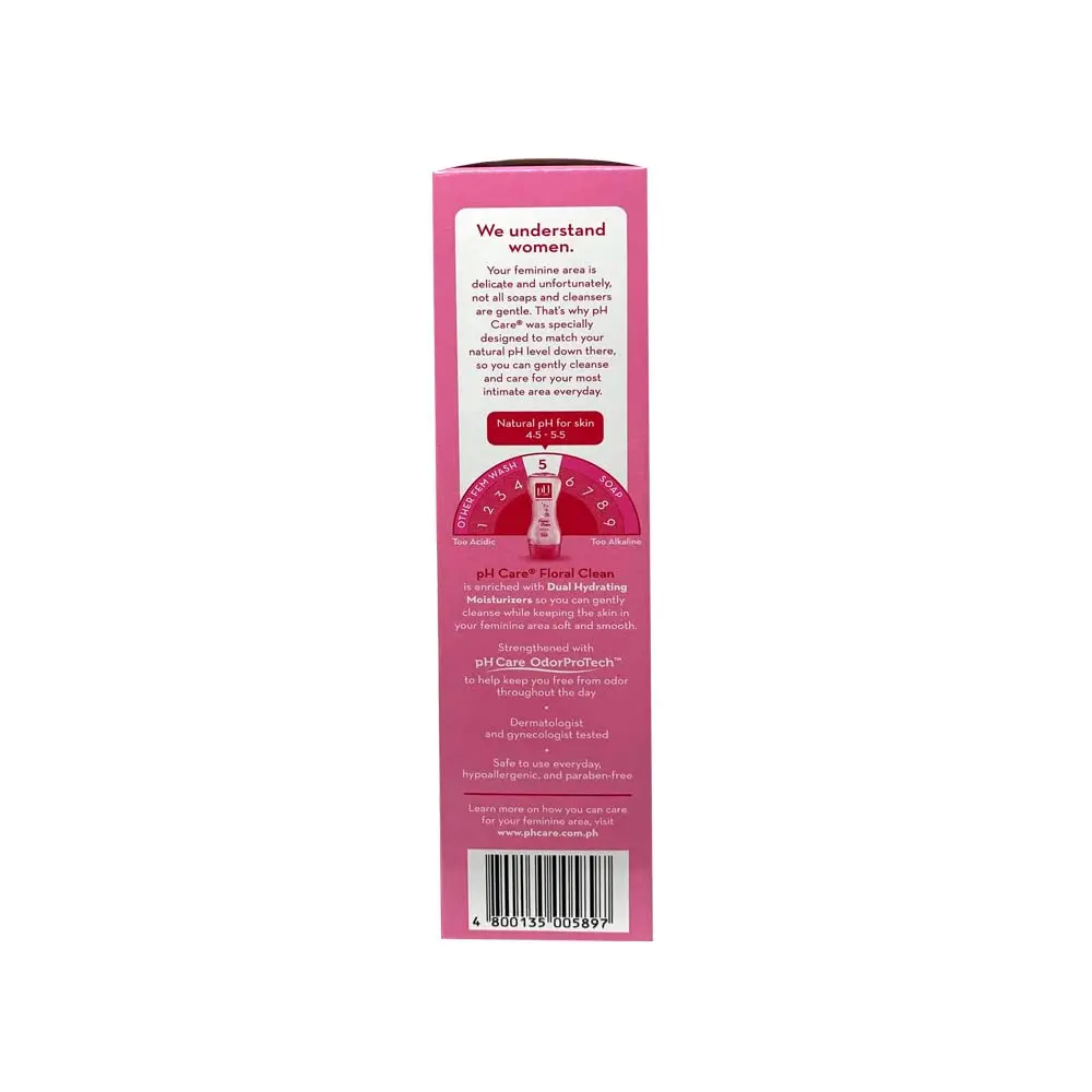 pH Care Passionate Bloom intimate wash provides a refreshing, cooling, and moisturizing cleanse for women, formulated with deo-fragrances for everyday freshness.