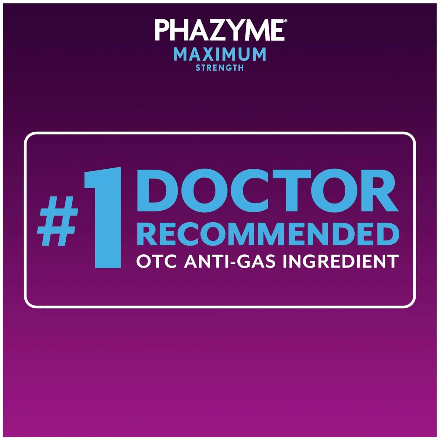 Phazyme Maximum Strength fast gels provide gas and bloating relief with simethicone in a 12 count package.