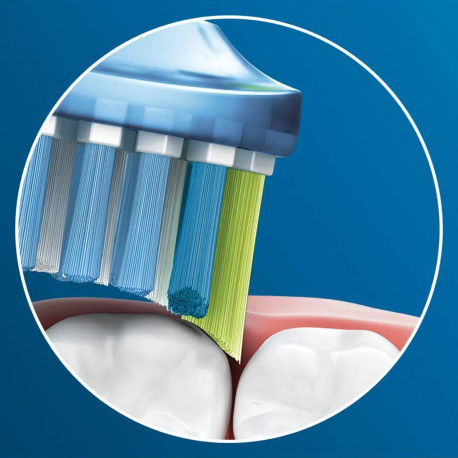 A pack of two genuine Philips Sonicare electric toothbrush replacement brush heads in white, designed for premium plaque removal and improved gum health.