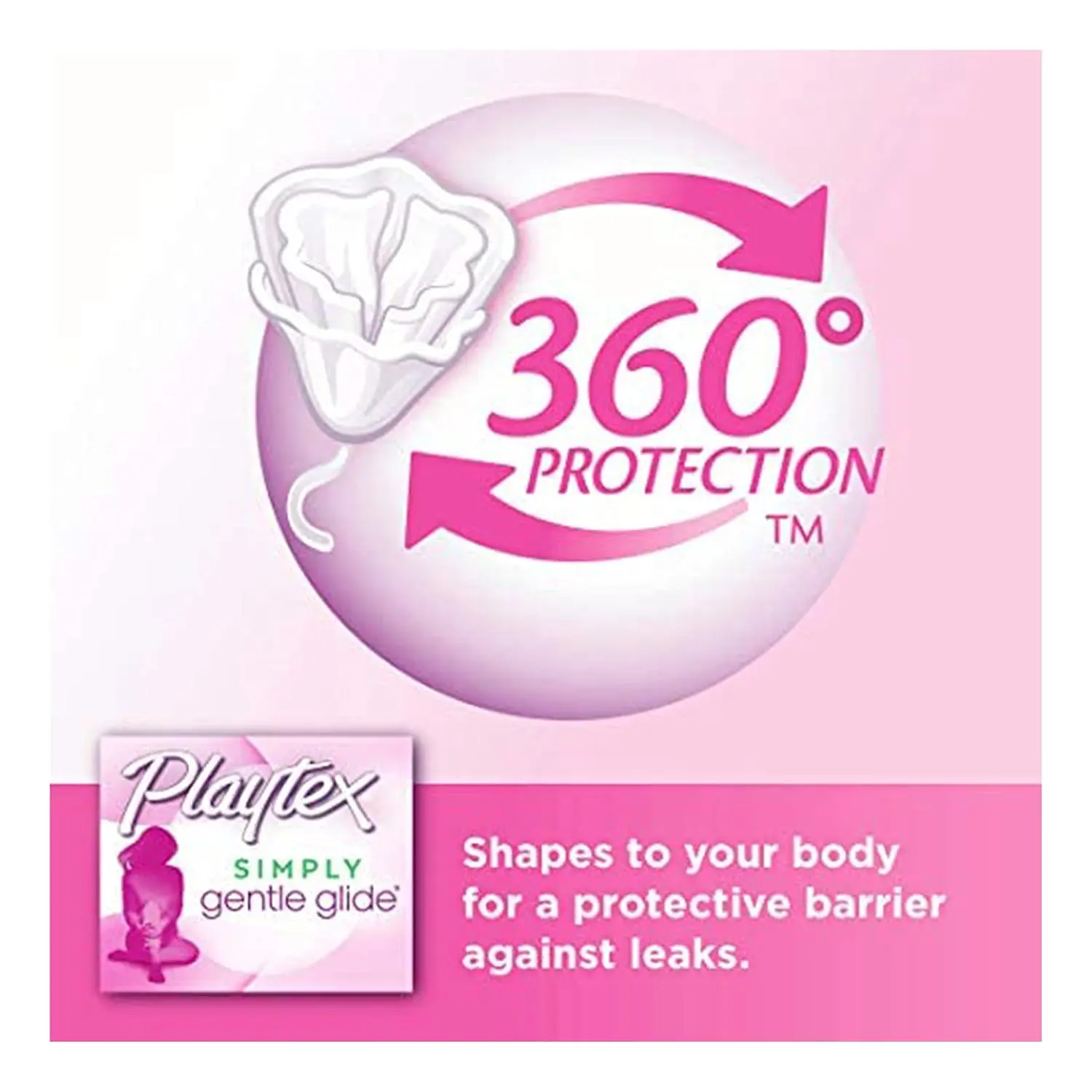 Playtex Simply Gentle Glide super plus absorbency tampons offer simple, gentle, and reliable protection with a comfort shape applicator free from colors, dyes and BPA.