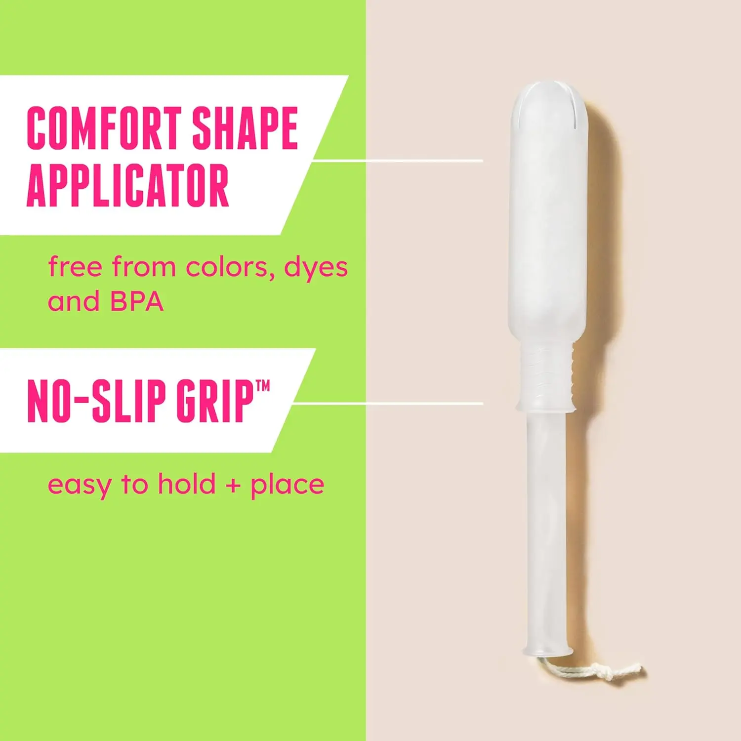 Playtex Sport ultra absorbency tampons provide 360-degree sport level protection with a FlexFit design for comfortable, leak-free protection during athletic activities.