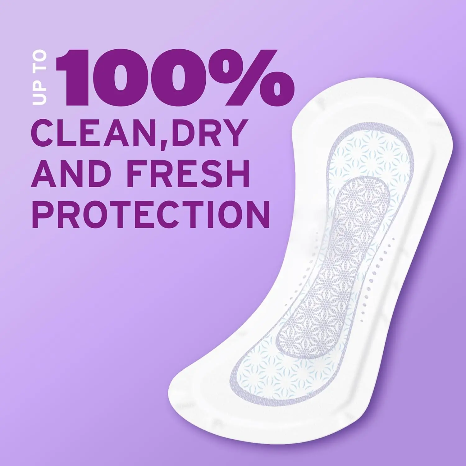 A package of 24 Poise incontinence liners for light absorbency and bladder leak protection, designed for dryness and odor control.