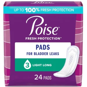 Poise Ultra Long Thin Liners provide discreet protection against light bladder leaks, instantly absorbing wetness and neutralizing odor to keep you feeling clean and fresh.