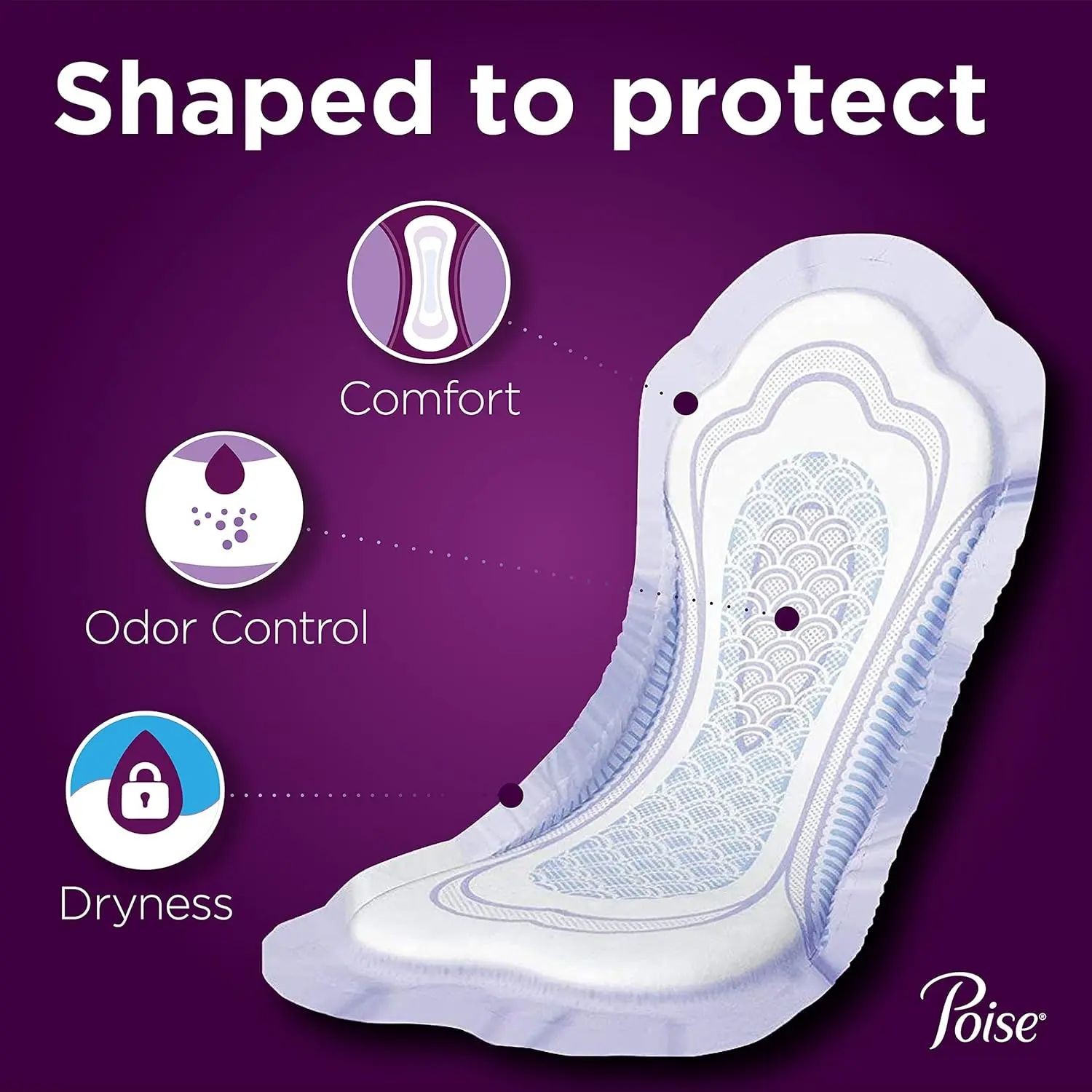 Poise Ultra Long Thin Liners provide discreet protection against light bladder leaks, instantly absorbing wetness and neutralizing odor to keep you feeling clean and fresh.
