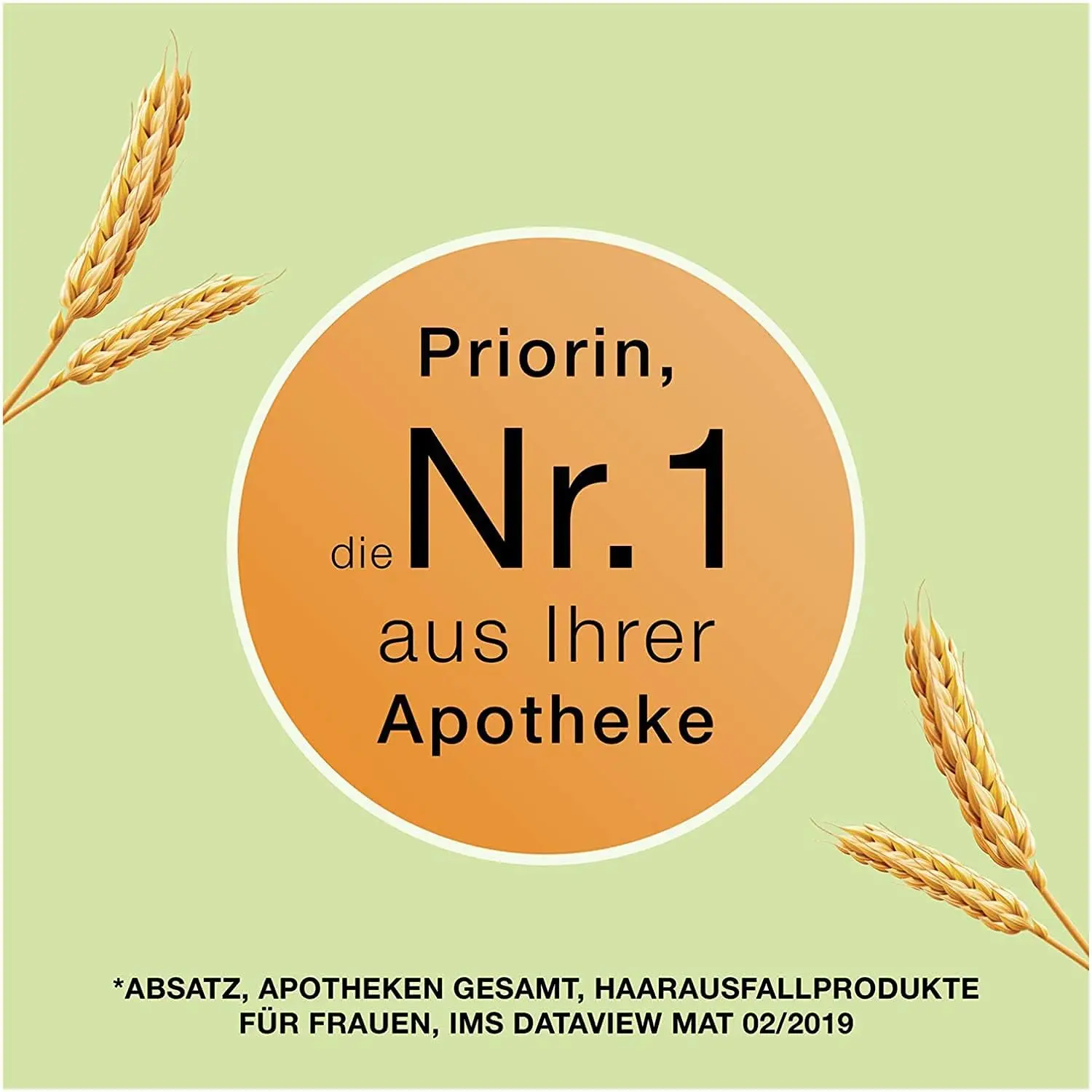 This image shows a bottle of Priorin capsules, a treatment for hair loss and to support healthy hair growth.