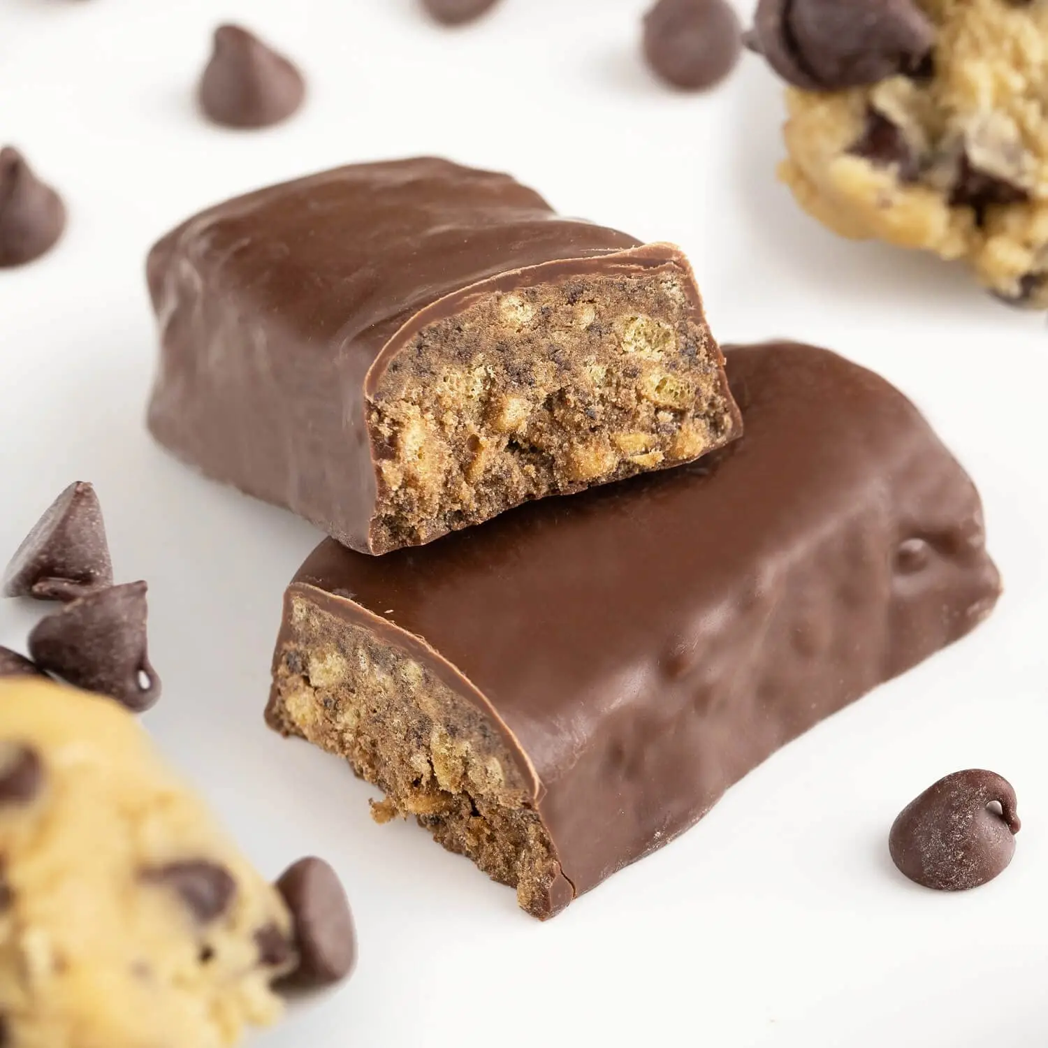 PROBAR cookie dough protein bar is a plant-based, gluten-free snack with chia and flax seeds for omega-3s and 20g of plant protein.