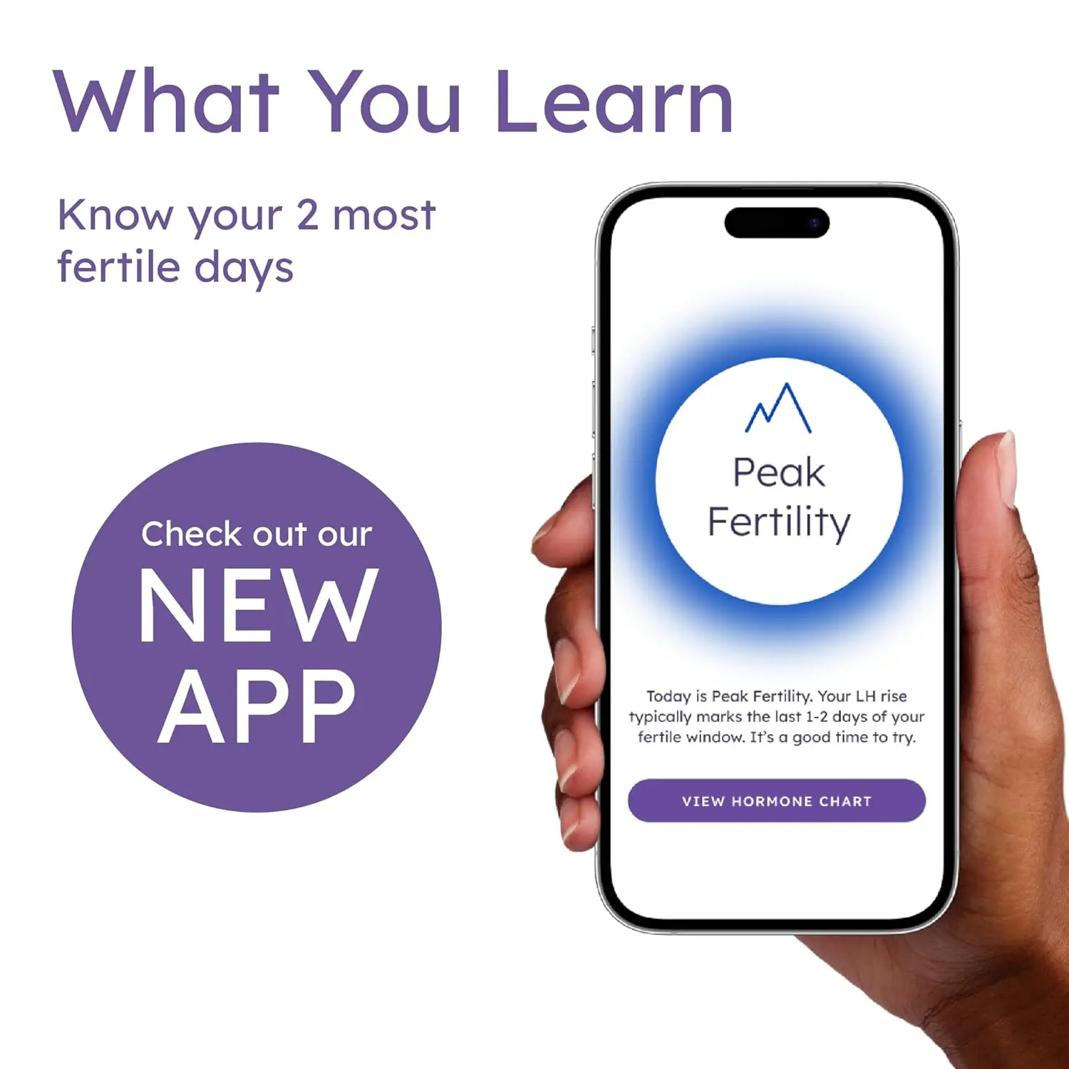 Proov Predict ovulation test strips help women identify their two most fertile days by measuring luteinizing hormone levels at home.