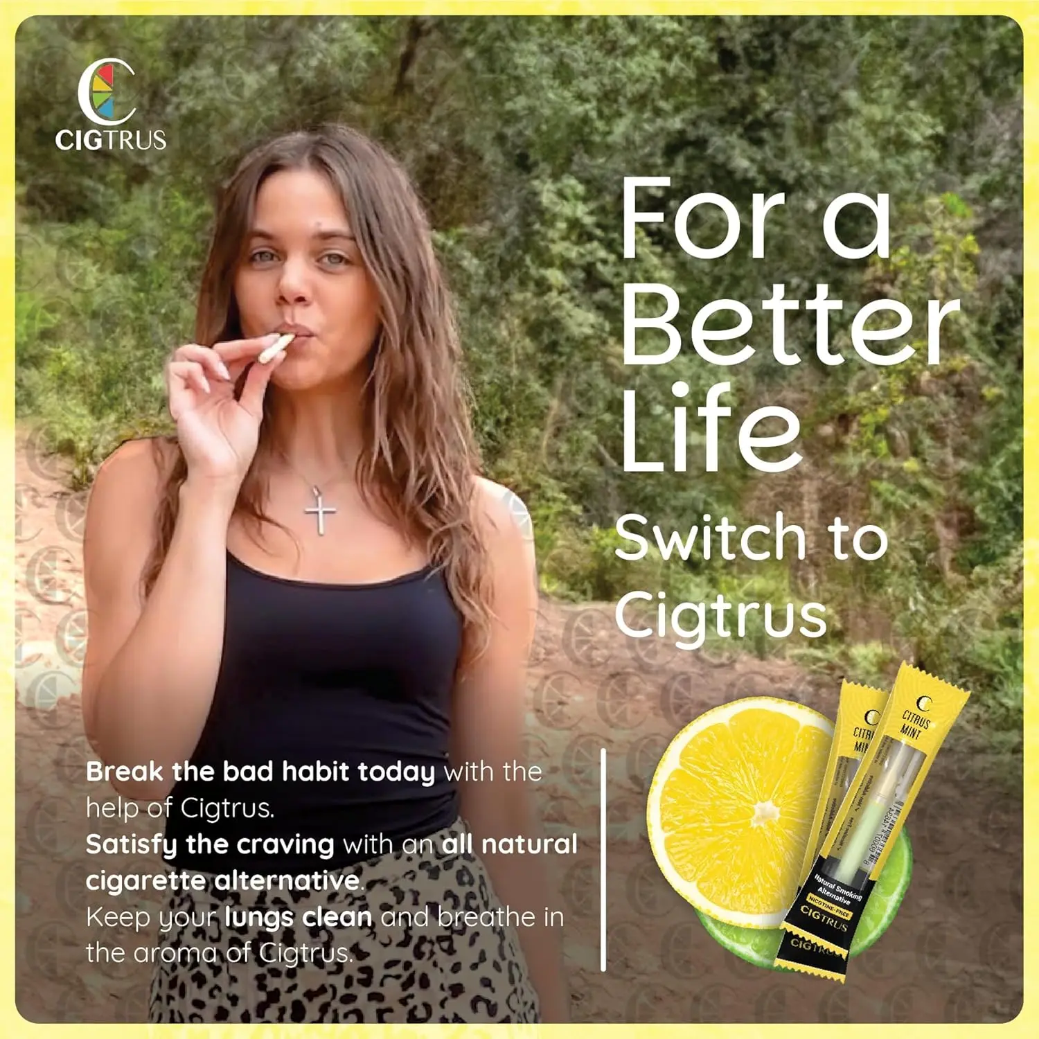 Cigtrus nicotine-free inhaler with essential oils offers a natural, travel-friendly smokeless alternative to manage cravings and support lung detox.
