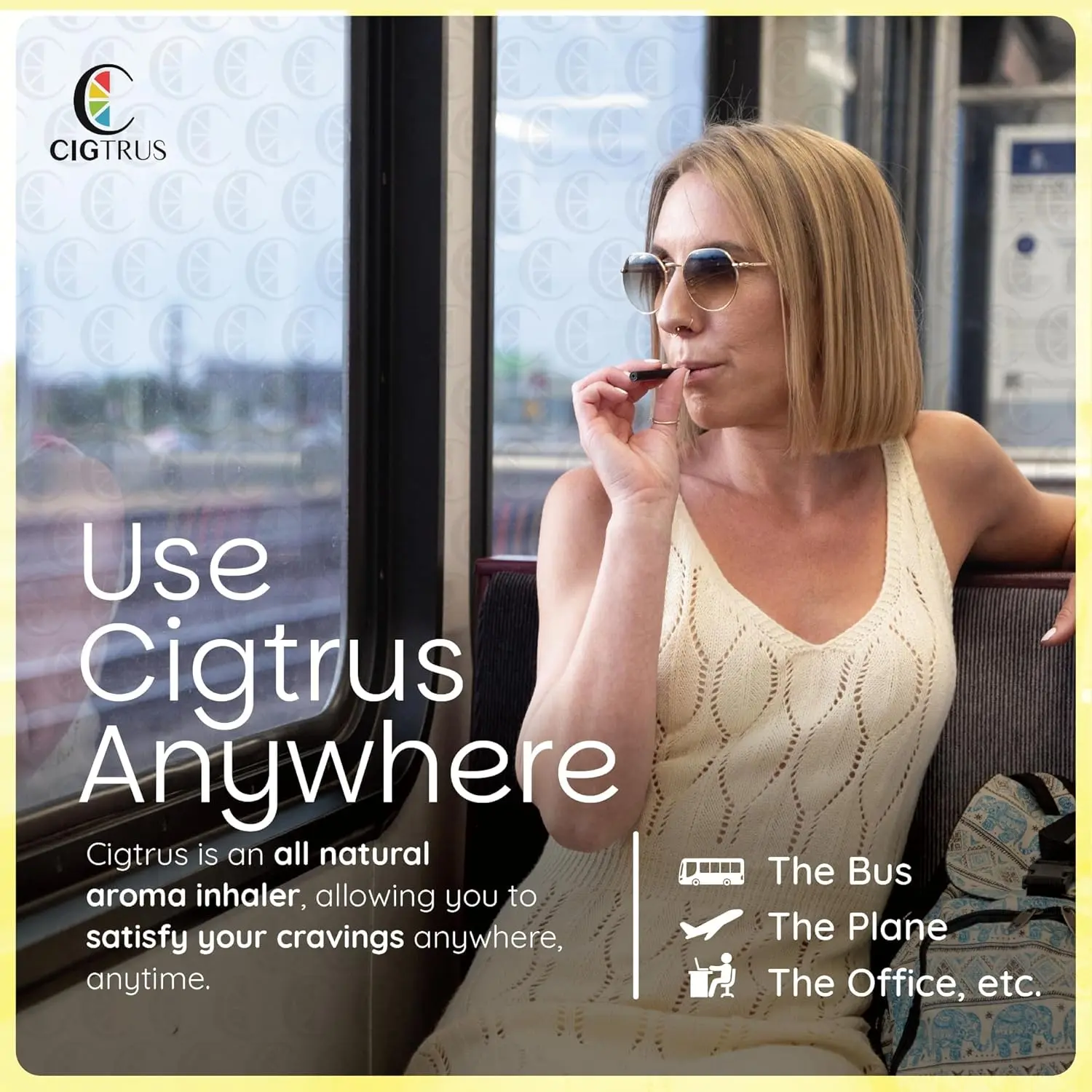 Cigtrus nicotine-free inhaler with essential oils offers a natural, travel-friendly smokeless alternative to manage cravings and support lung detox.