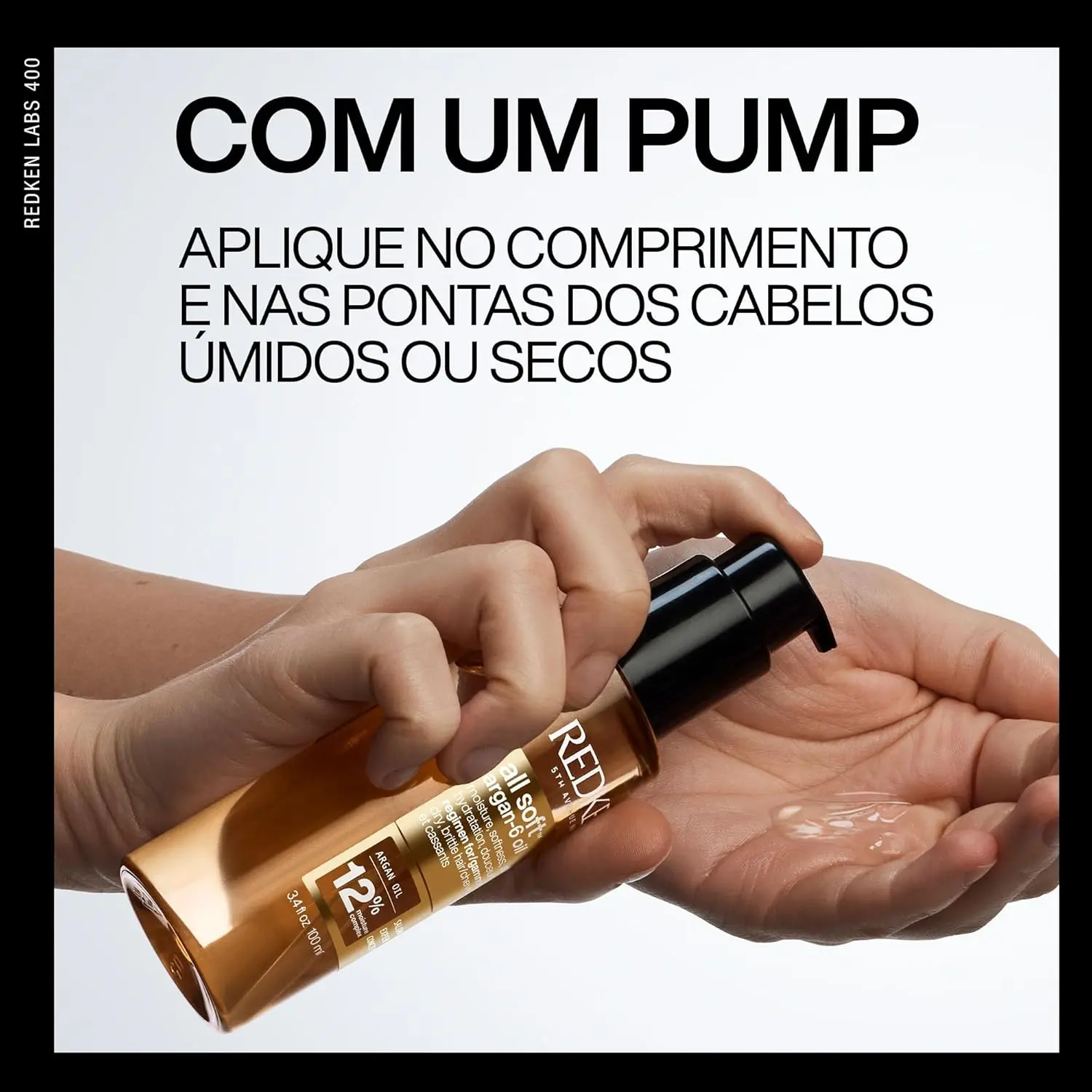 Redken All Soft Argan-6 Oil deeply conditions dry, damaged hair, adding softness and shine thanks to its argan oil-infused formula.