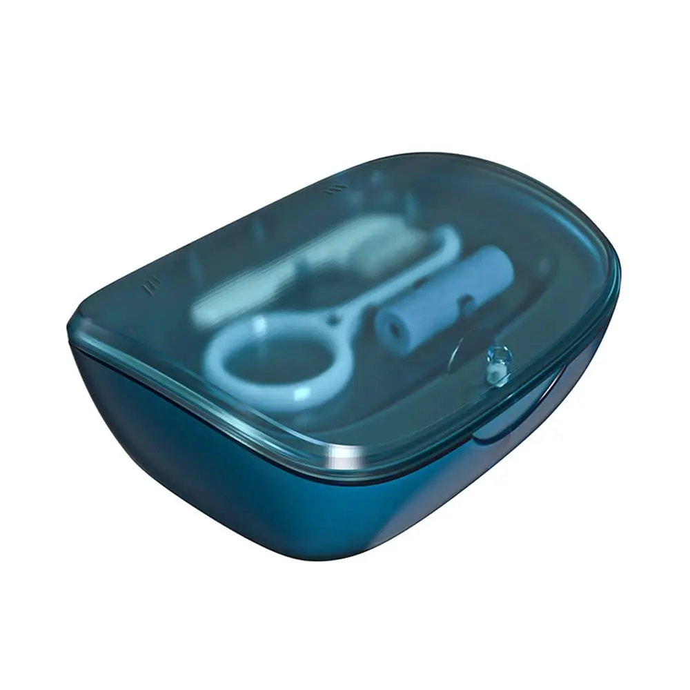 This durable retainer box is perfect for travel and home storage, keeping your mouth guard, dentures, or aligners clean and safe from dirt.
