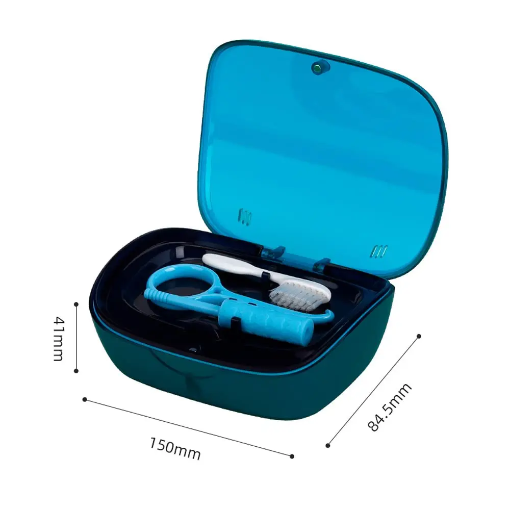This durable retainer box is perfect for travel and home storage, keeping your mouth guard, dentures, or aligners clean and safe from dirt.