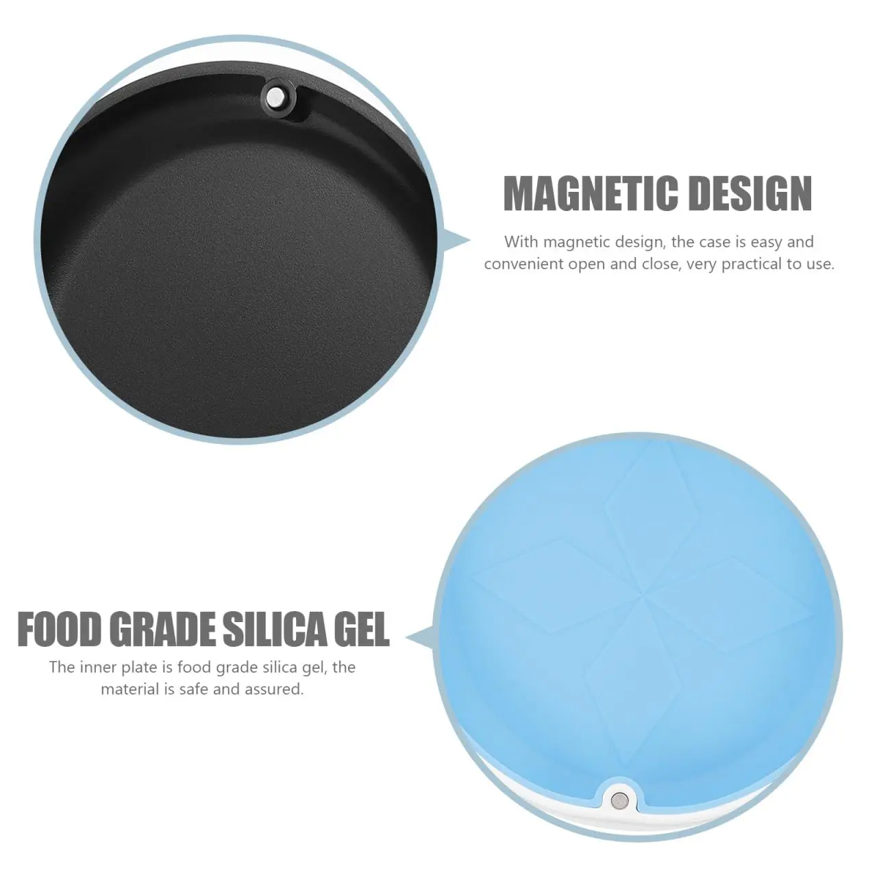 Alipis compact cube retainer case securely stores dental aligners, dentures, mouth guards and night guards, protecting them from dirt during travel.