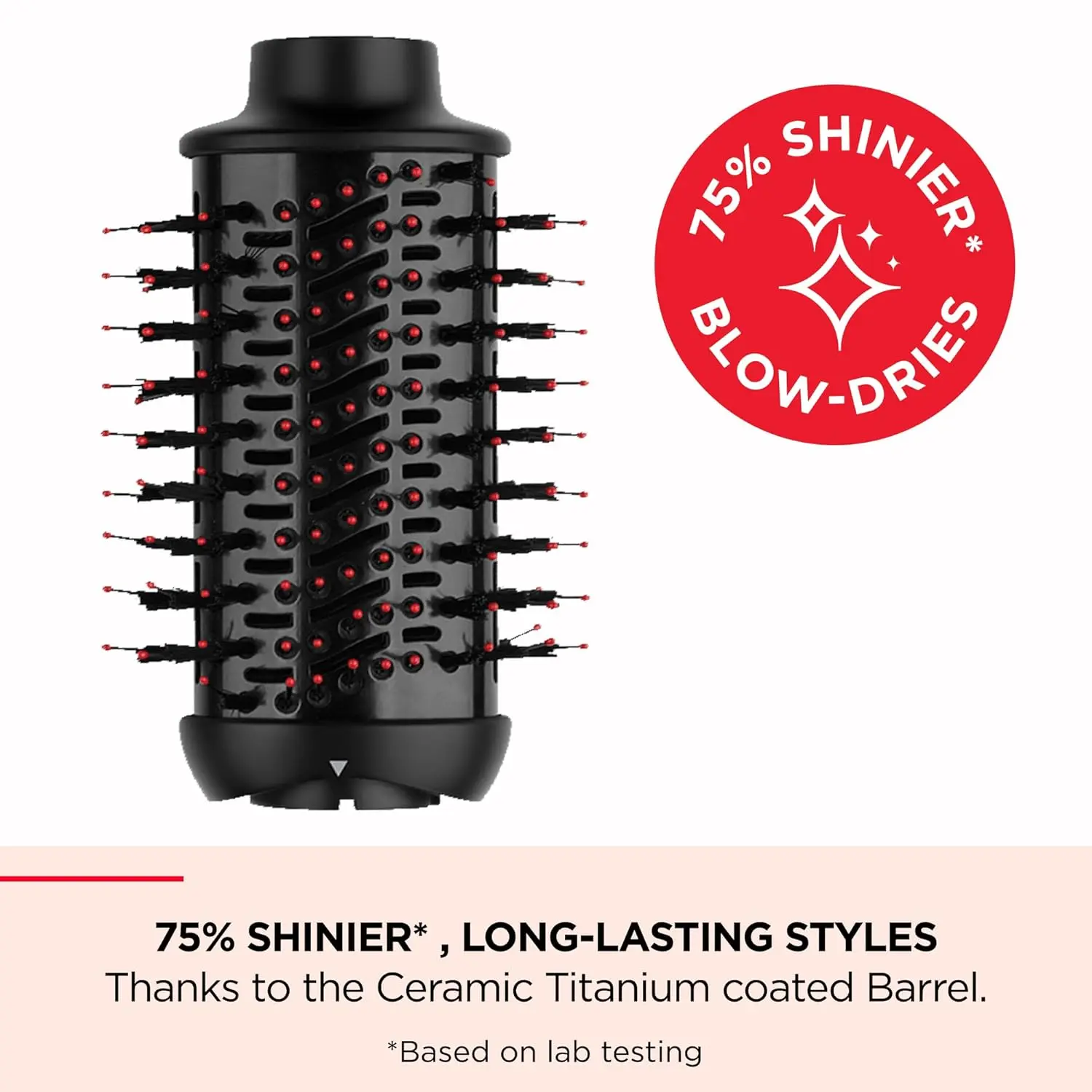 The Revlon One-Step Volumizer PLUS hair dryer and styler, featuring a detachable head, activated charcoal pins, and tourmaline ionic technology for creating voluminous, salon-style blowouts with less heat damage.