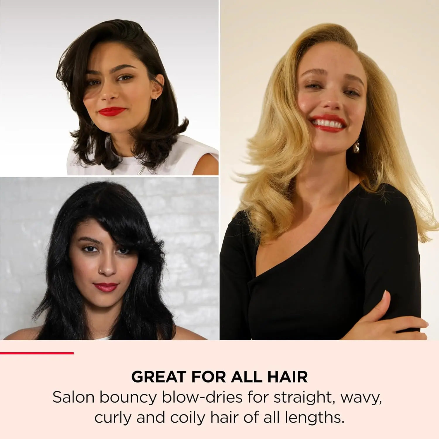 The Revlon One-Step Volumizer PLUS hair dryer and styler, featuring a detachable head, activated charcoal pins, and tourmaline ionic technology for creating voluminous, salon-style blowouts with less heat damage.