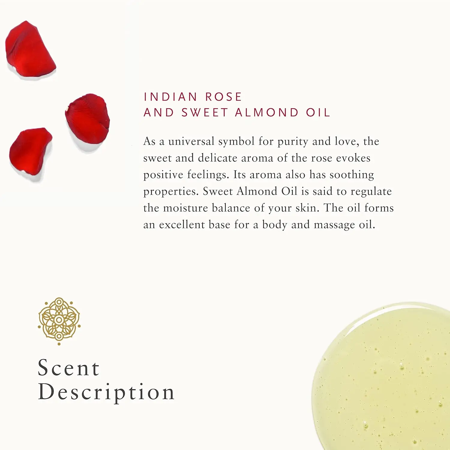 This RITUALS Ayurveda gift set for women includes shower foam, shampoo, body cream, and shower oil, enriched with soothing sweet almond oil and the sweet scent of Indian rose for balanced body, mind, and soul.